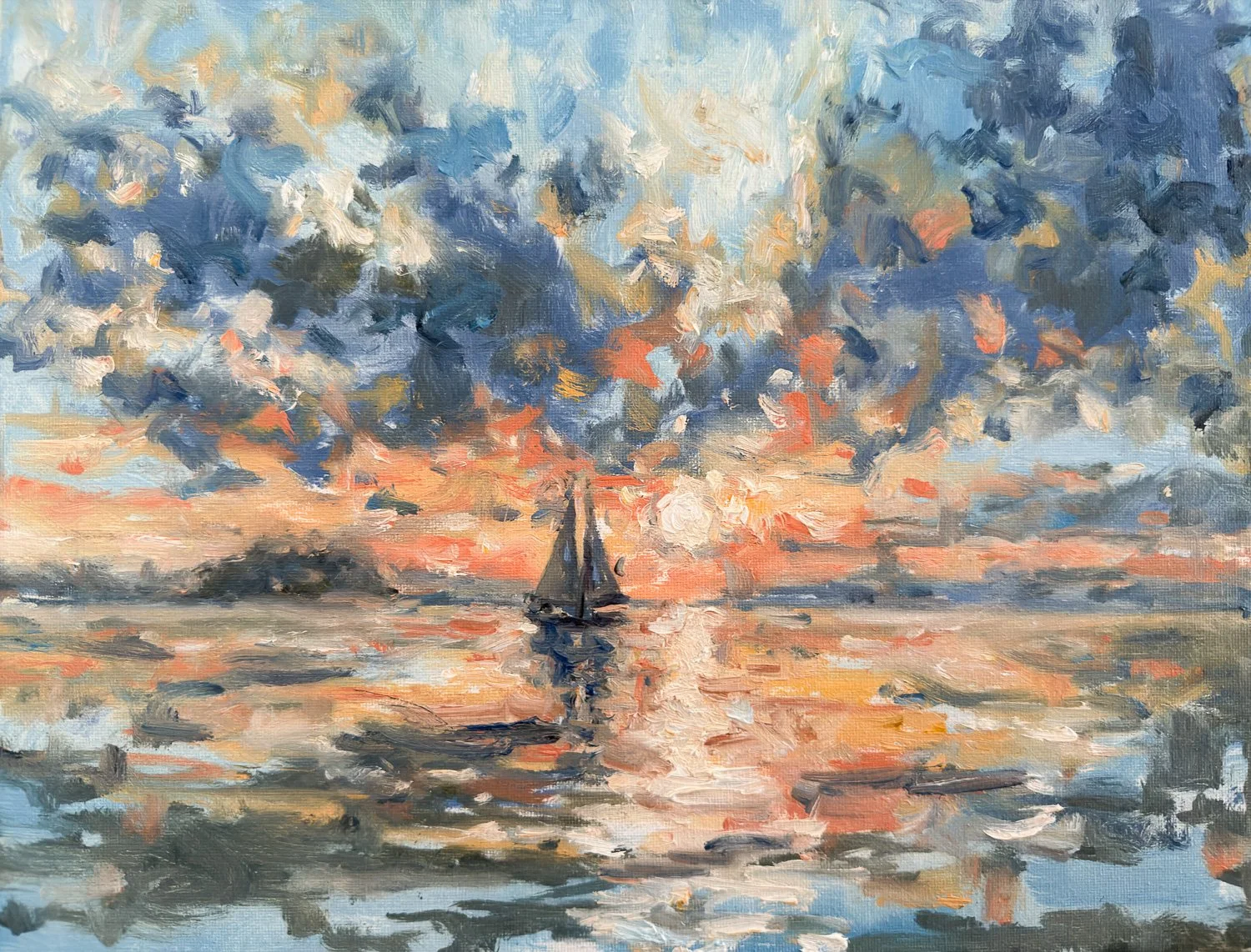 “Sunset Sail”
11x14
$475
