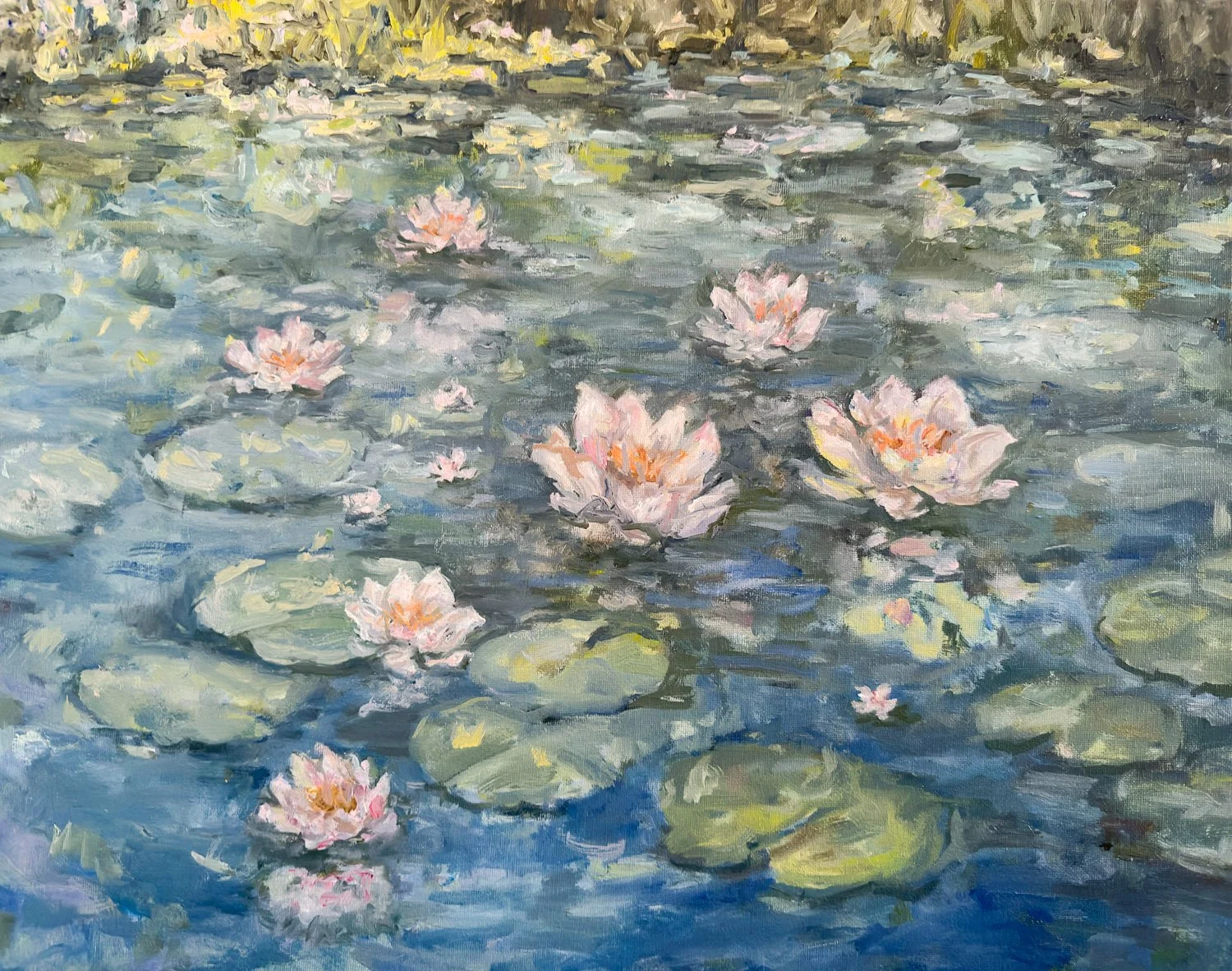 “Reflections in Pink and White”
16X20
$750
