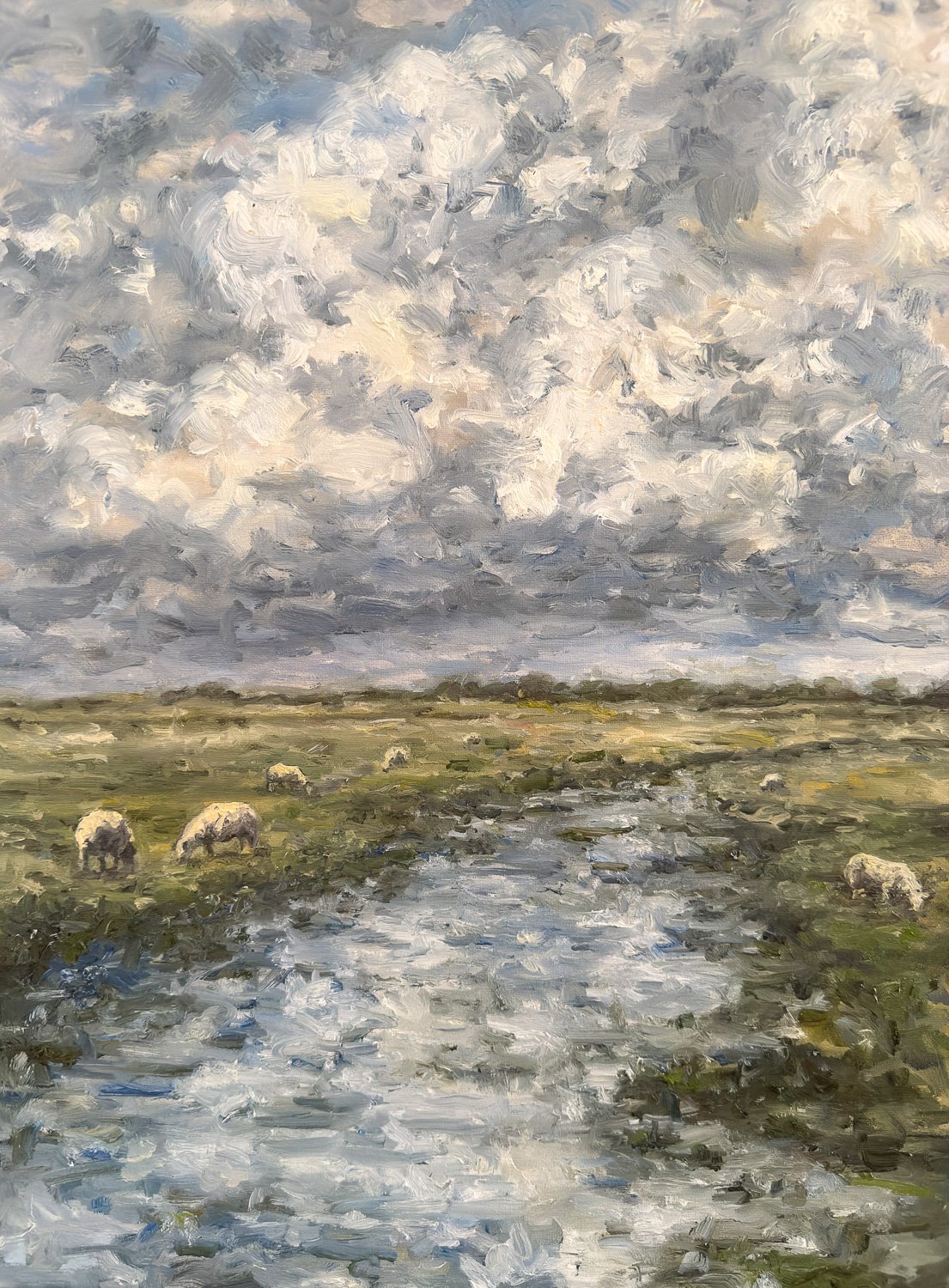 “Gathering Storm over the Meadow”
18X24
$1,100