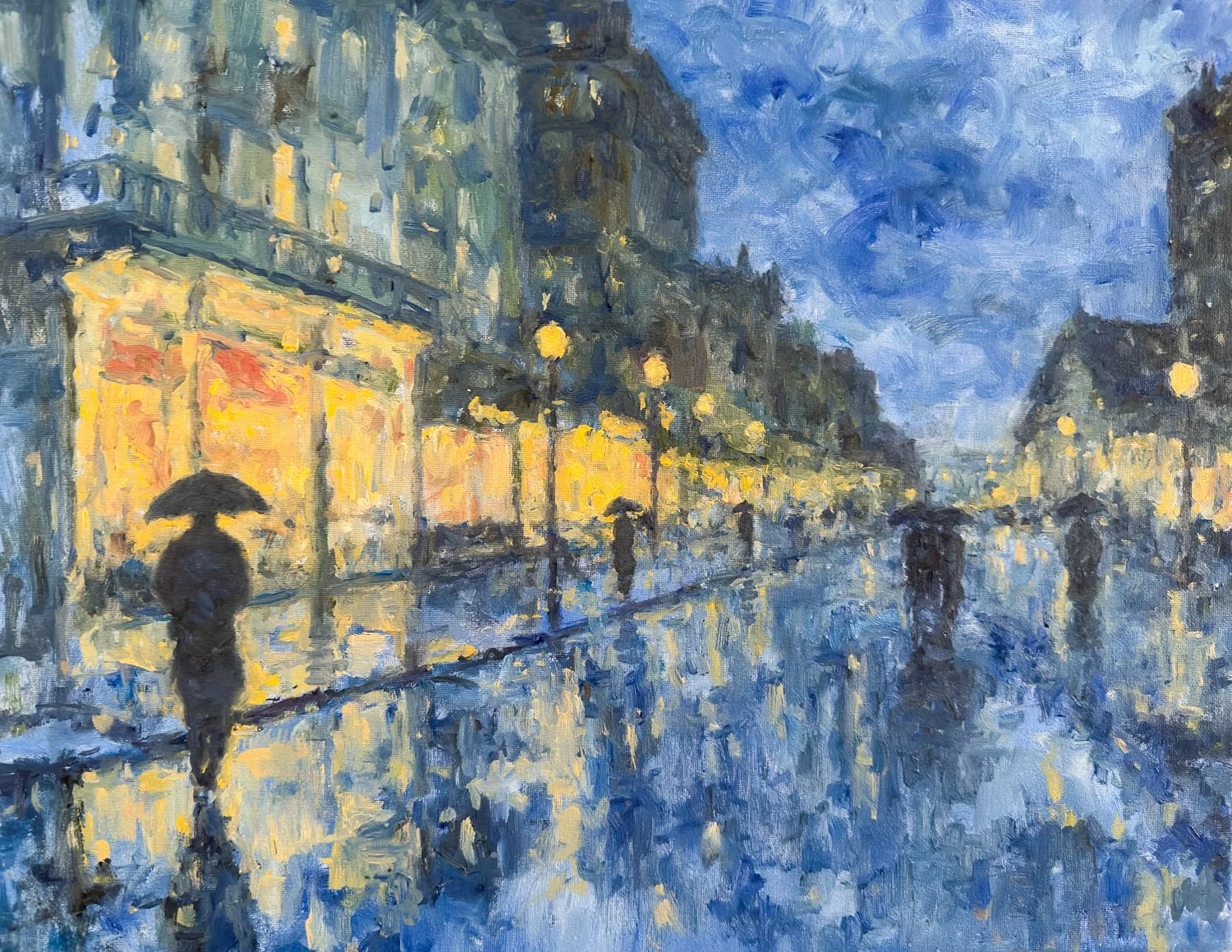 “Paris Rain”
16x20
$850