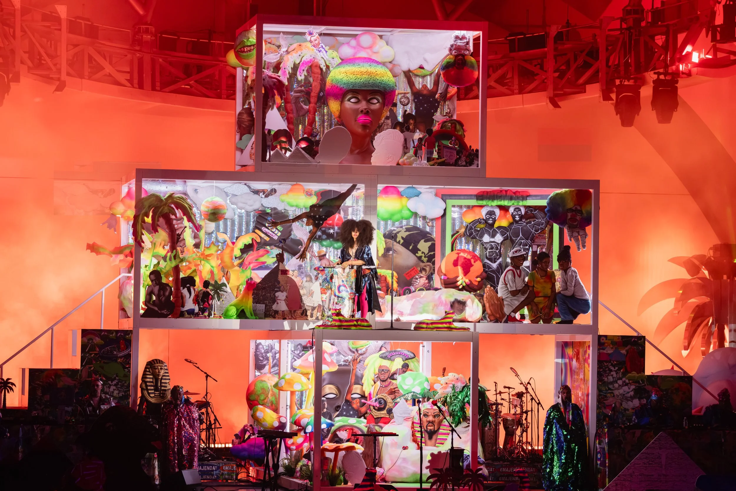 Erykah Badu for Lauren Halsey's Emajendat 