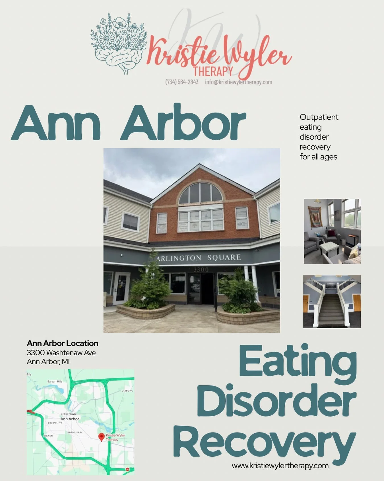 Hi, from your friendly neighborhood Ann Arbor eating disorder therapist. 🧡 

Whether you have just discovered an eating disorder and want guidance, need additional support for thoughts or symptoms that seem to be taking over, or are looking to maint