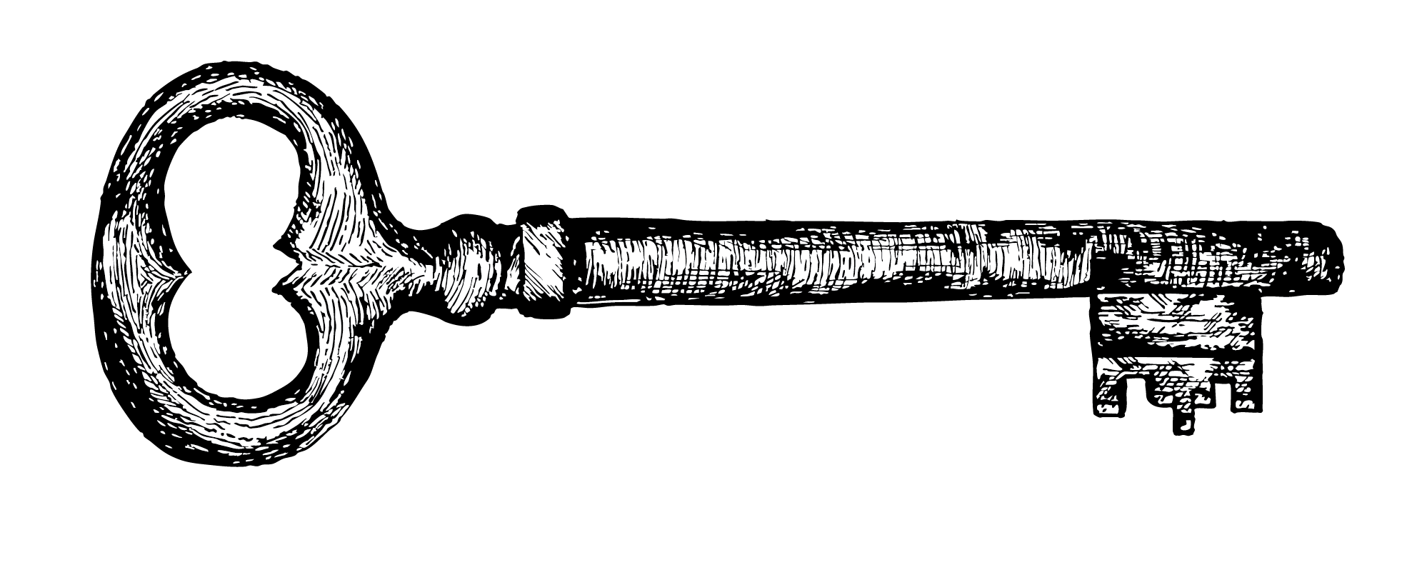 Old Key Sketch Series BnW - Oilrig Design.png