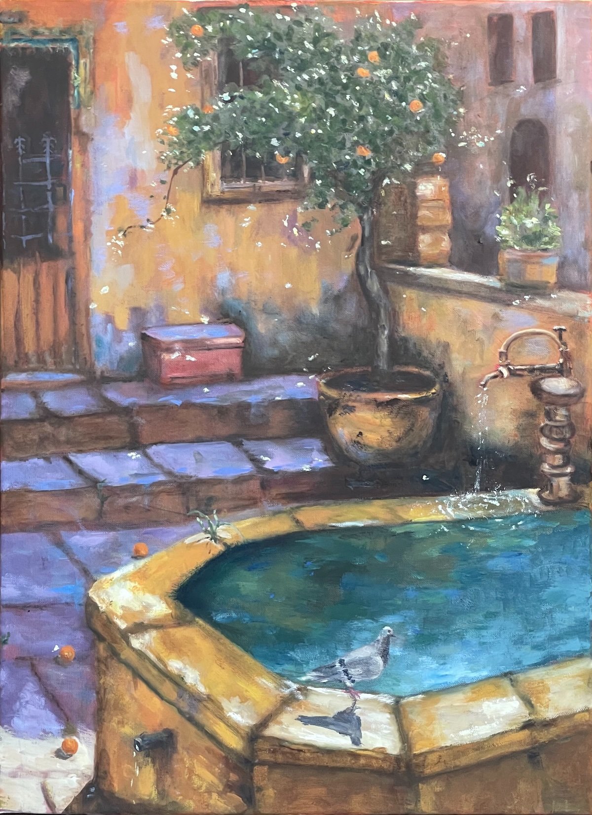 Spanish Courtyard