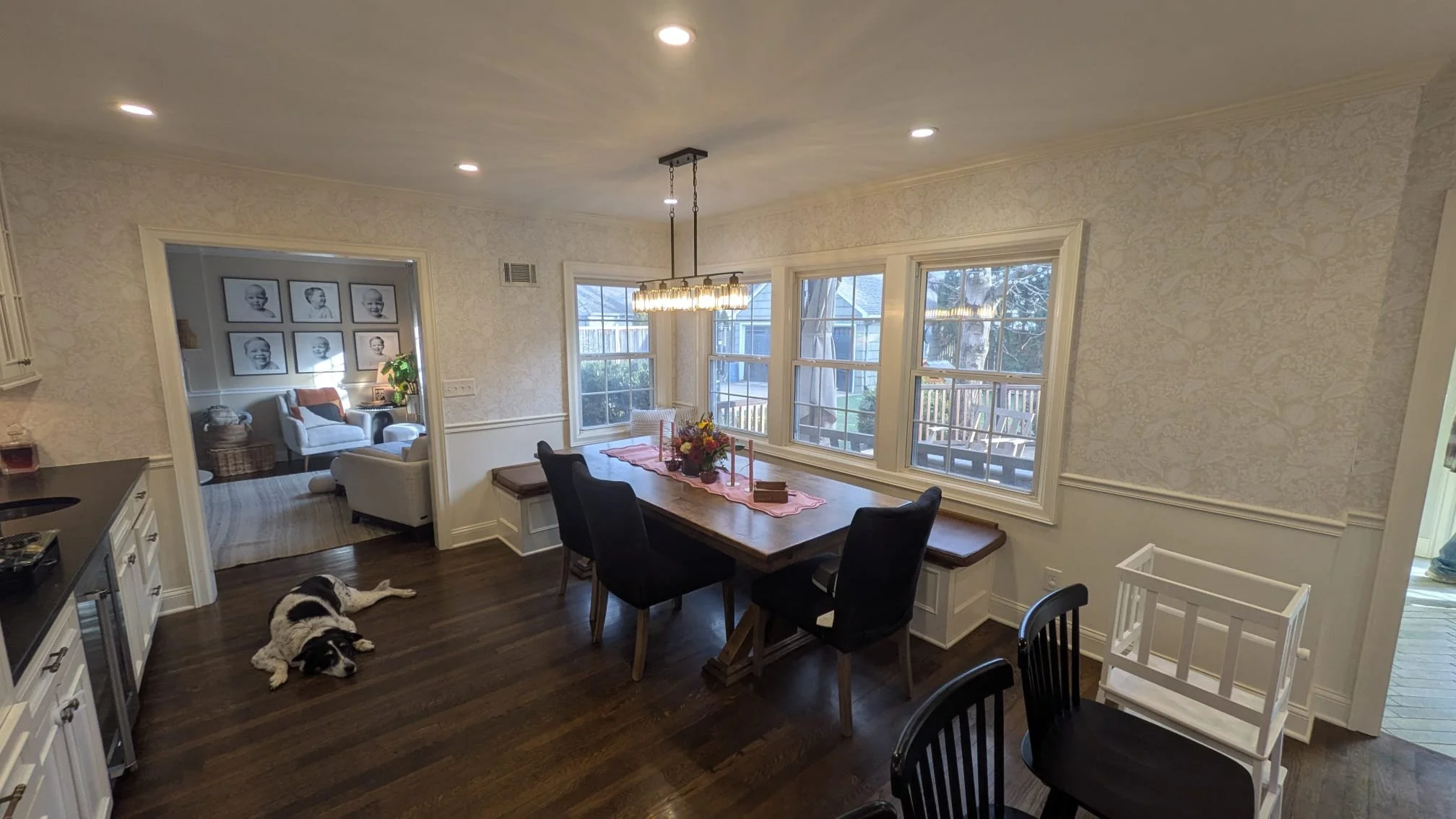 Before (wallpaper & fixture)