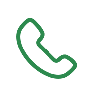 Outline of a vintage telephone handset