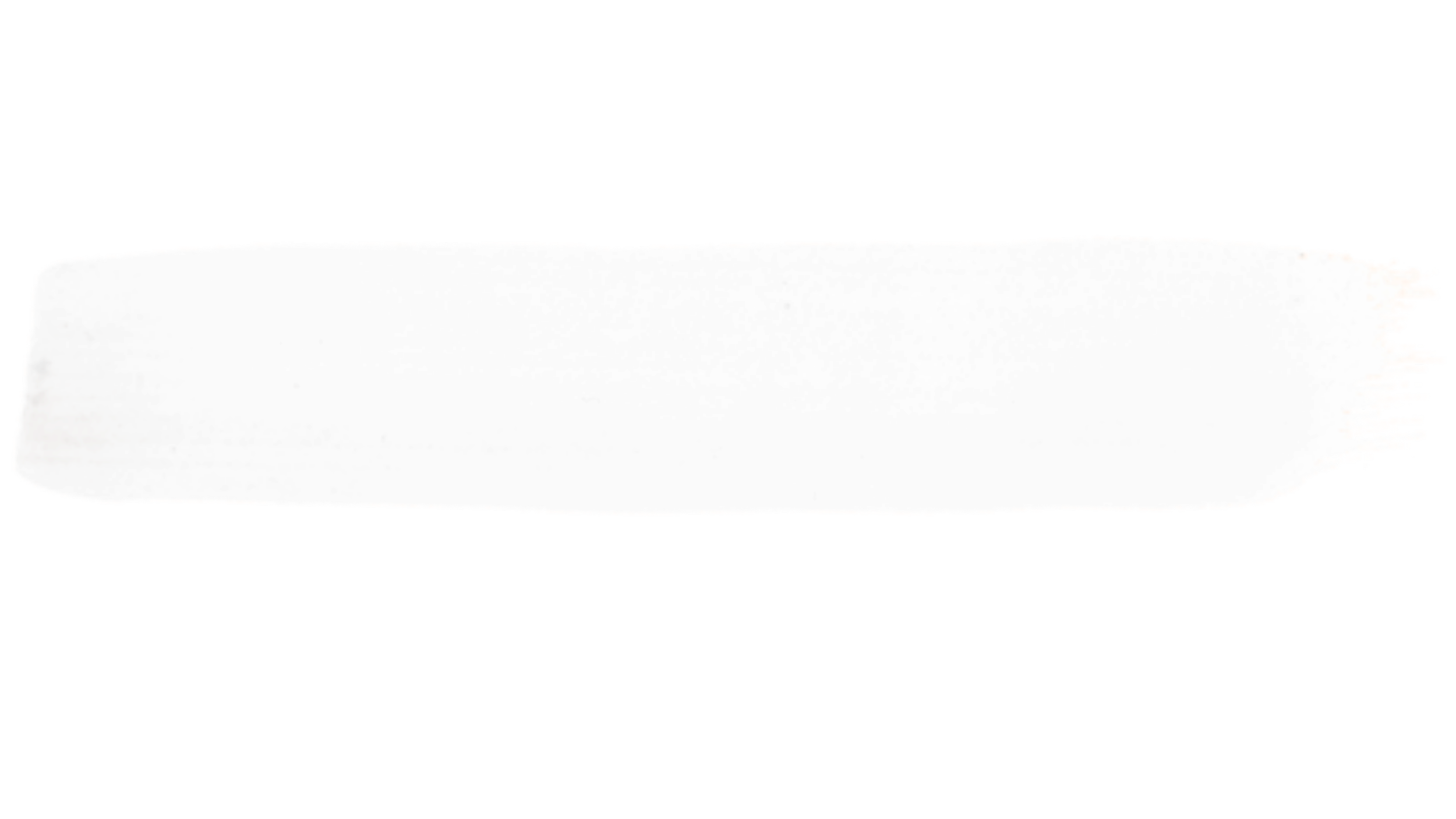 An object with a long white speech bubble or banner with no text inside, set against a plain black background.