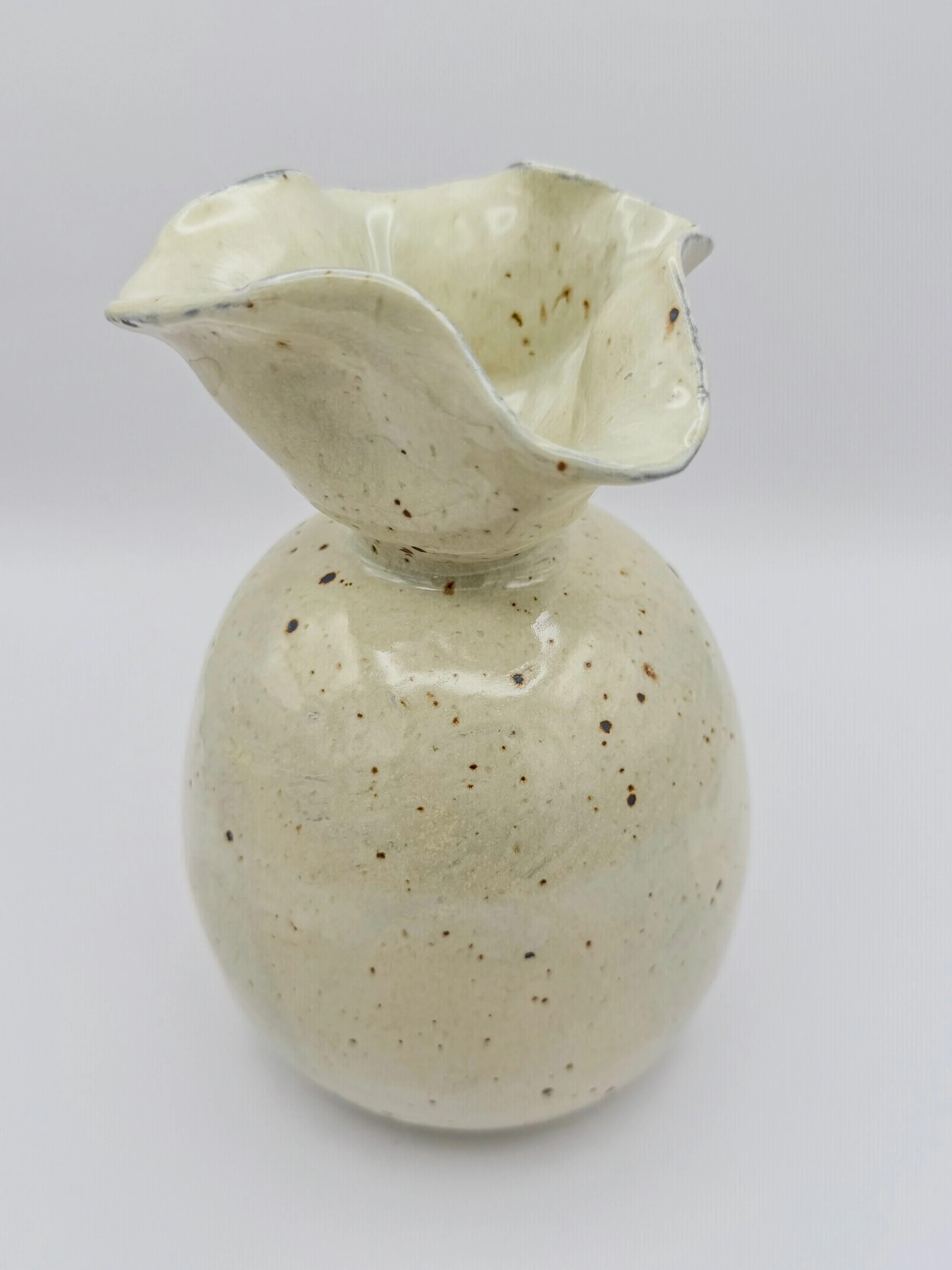 Ruffled Vase
