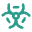 A hazardous symbol