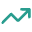 An arrow pointing up