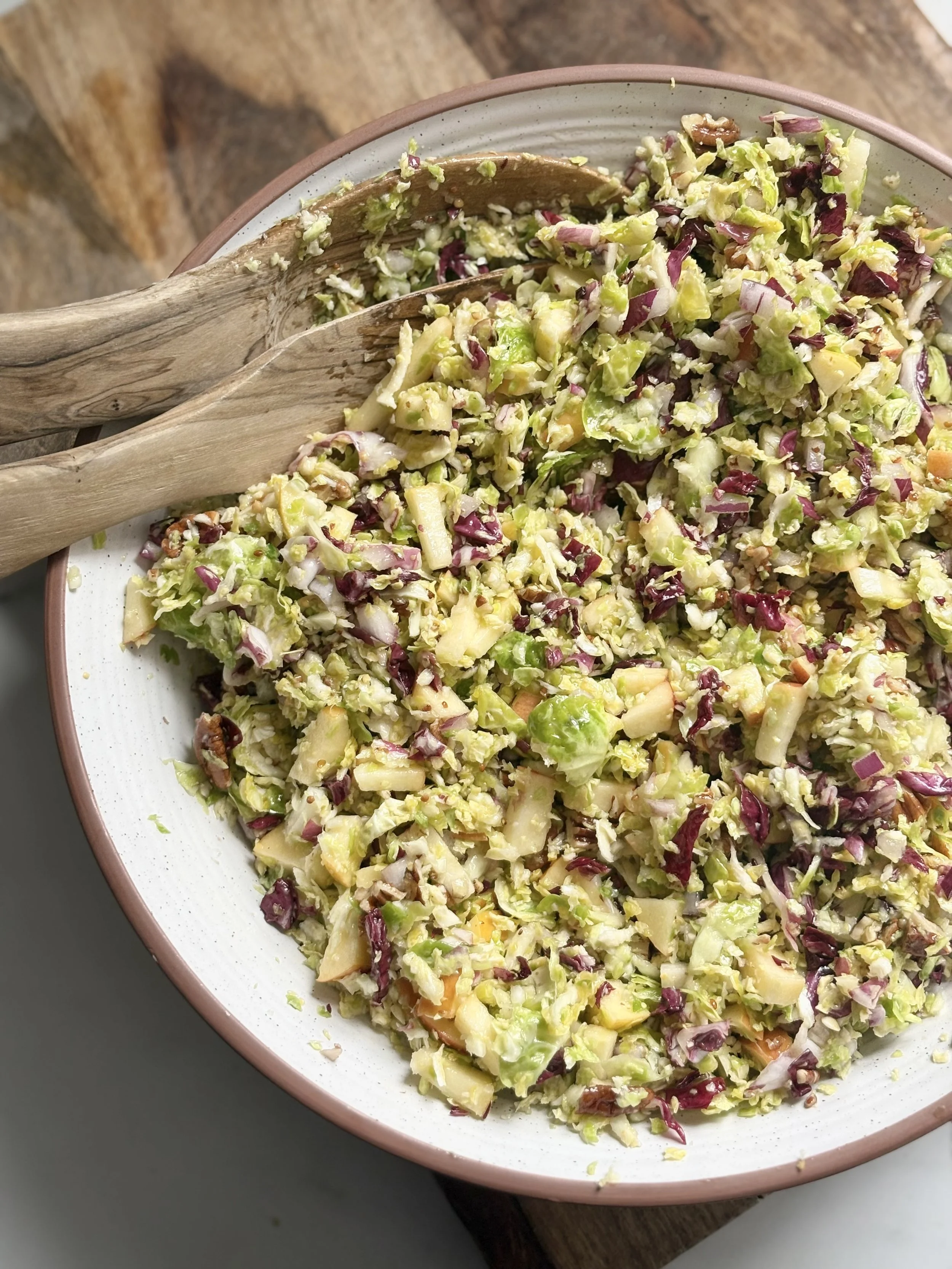 Crunchy Brussel Sprout Salad