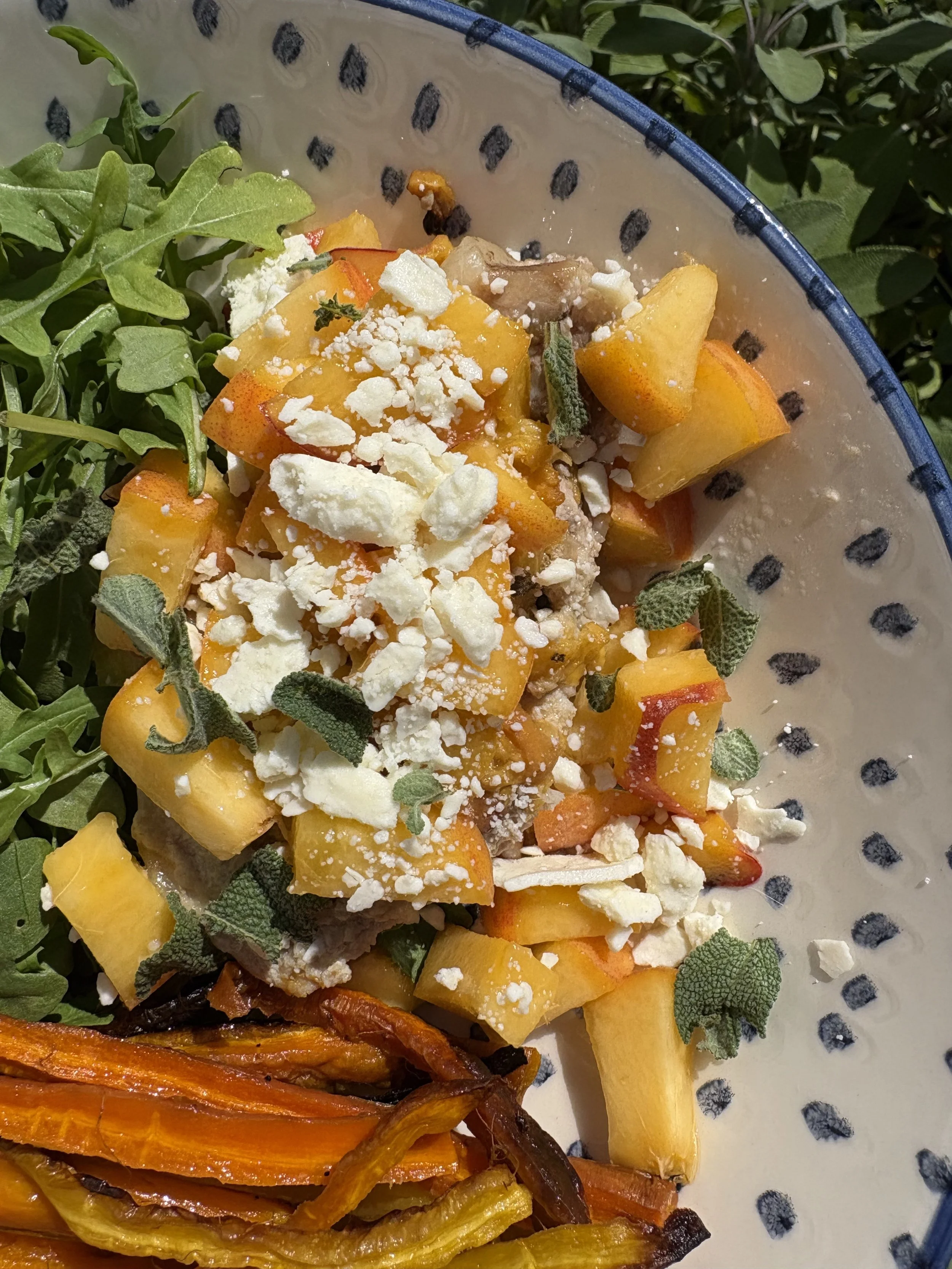 Peach and Sage Pork