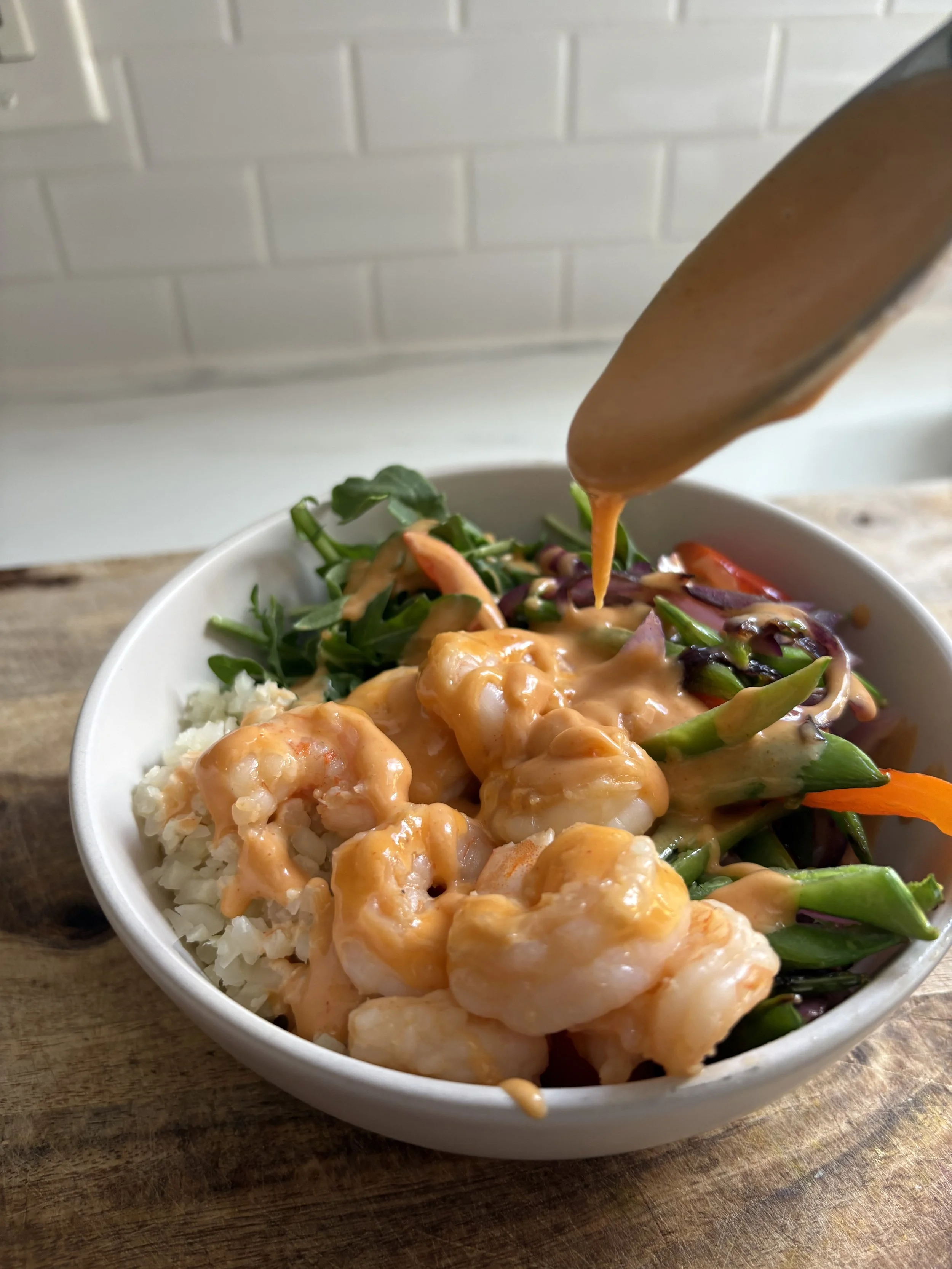 Bang Bang Shrimp Bowls