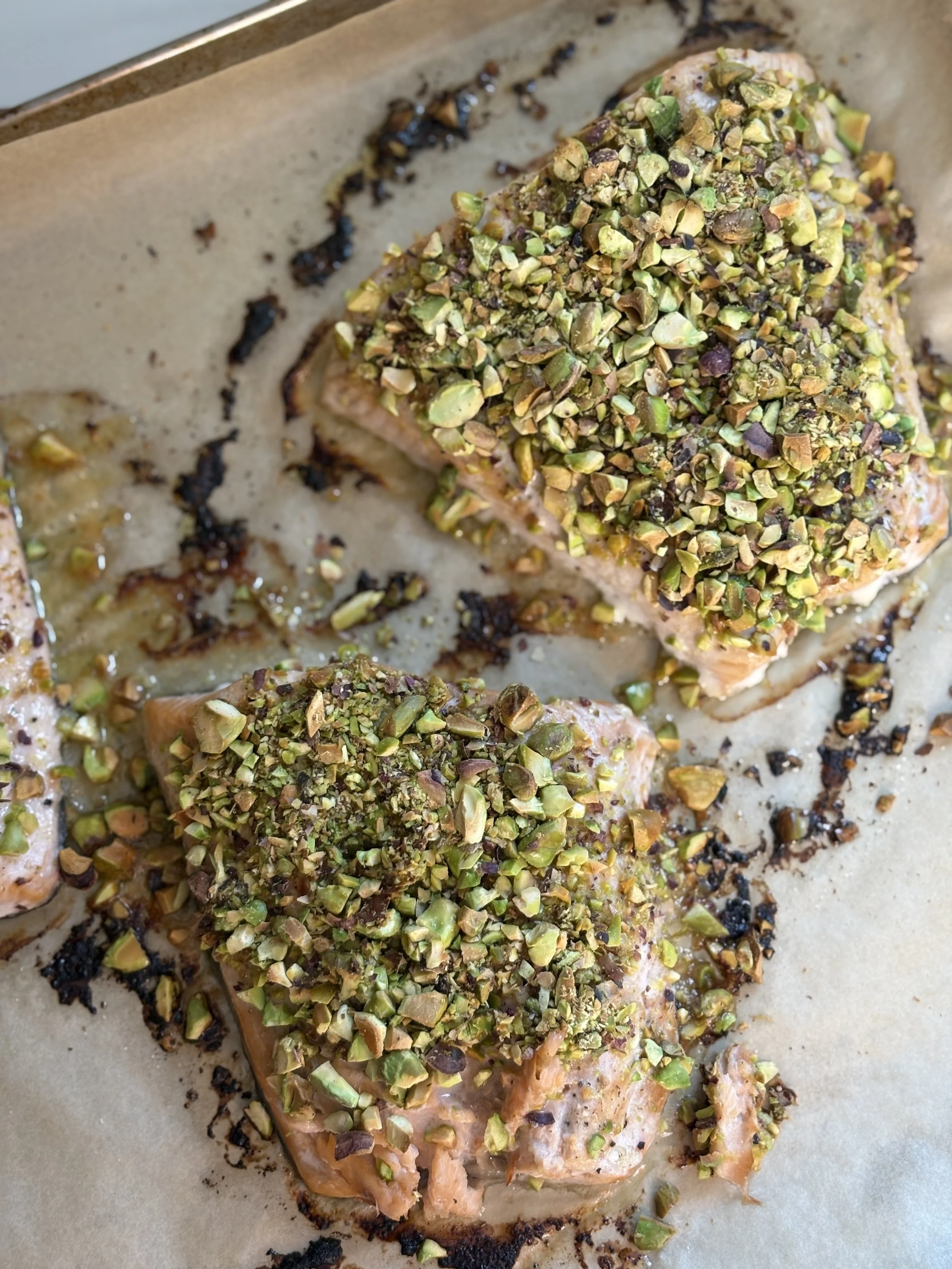 Pistachio Crusted Salmon