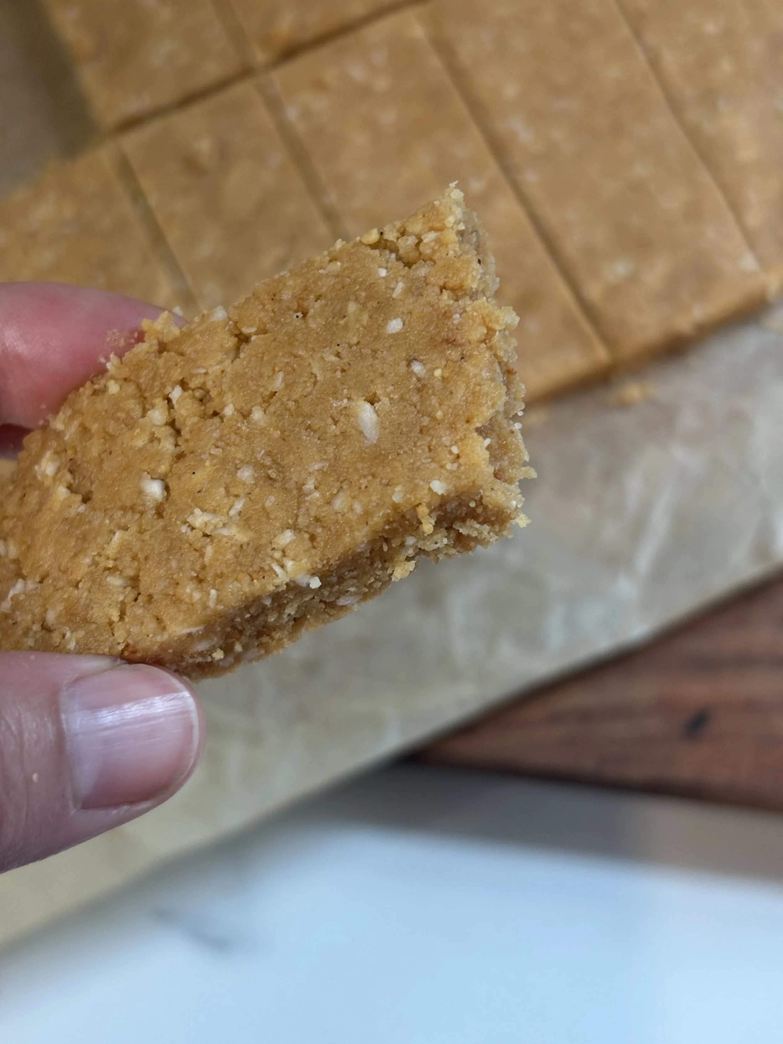 Peanut Butter Coconut Bars