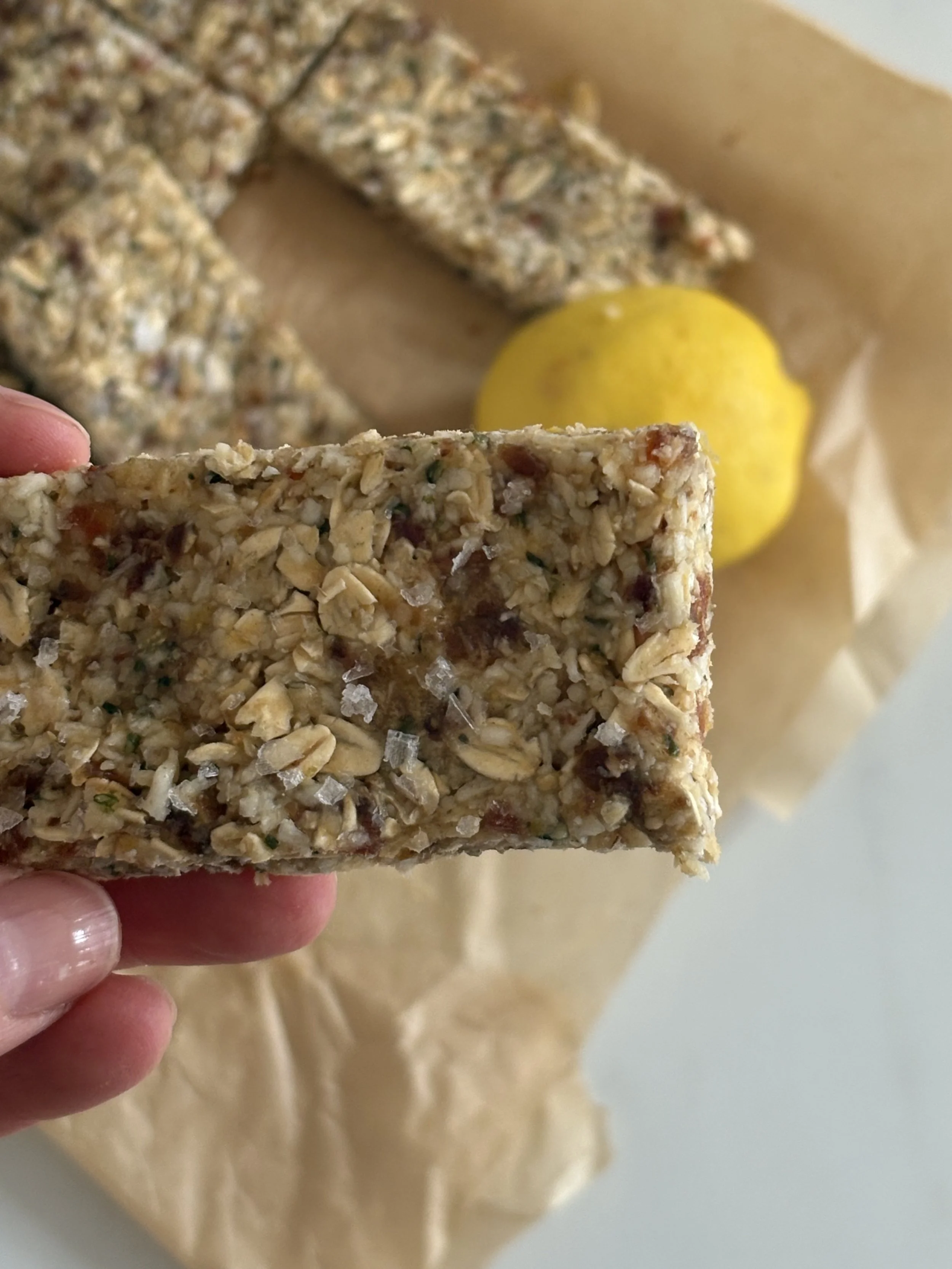 Chewy Lemon Coconut Bars