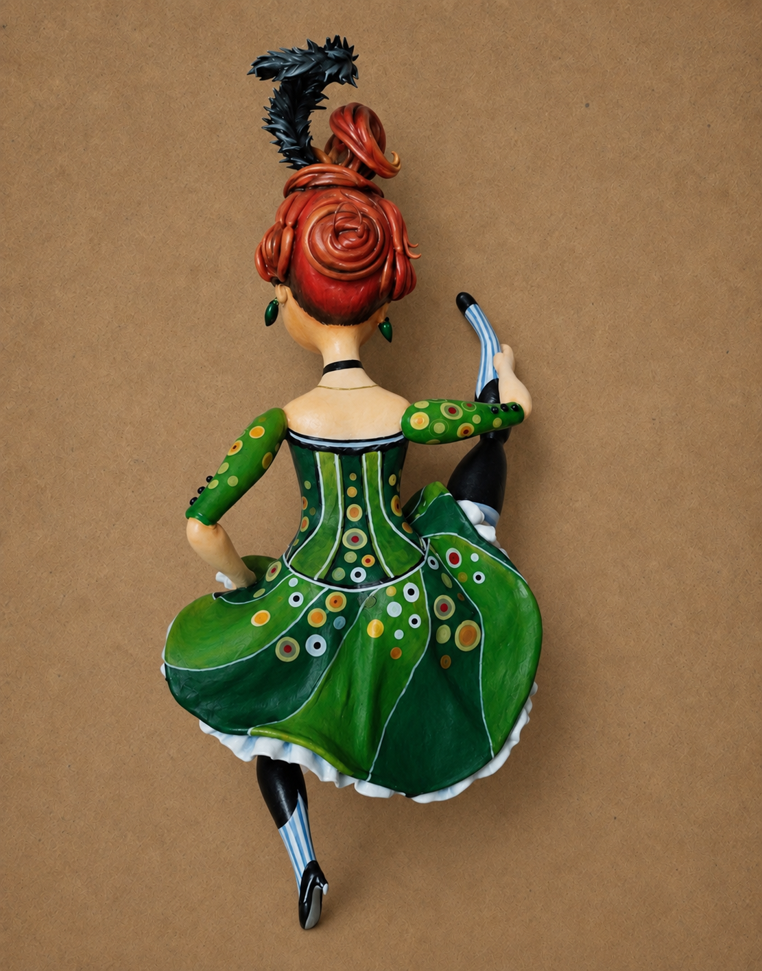 Sally, OOAK figurative sculpture by Natalia Chebotar, Cabaret Collection