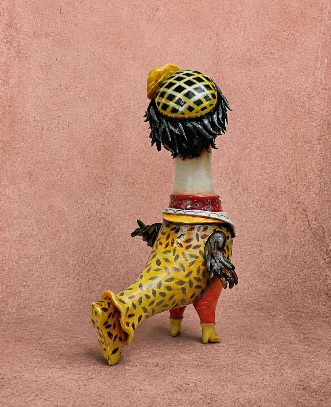 Mazy, One-of-a-kind mixed-media figurative freestanding sculpture by Natalia Chebotar, Ladies and 
Gentlemen Collection

