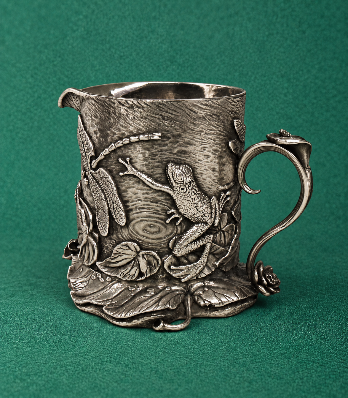 Sterling Silver Set ‘Rainforest’ by Natalia Chebotar