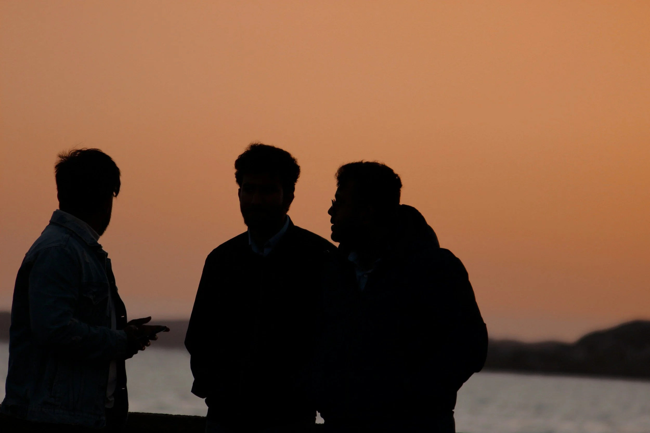Evening conversation