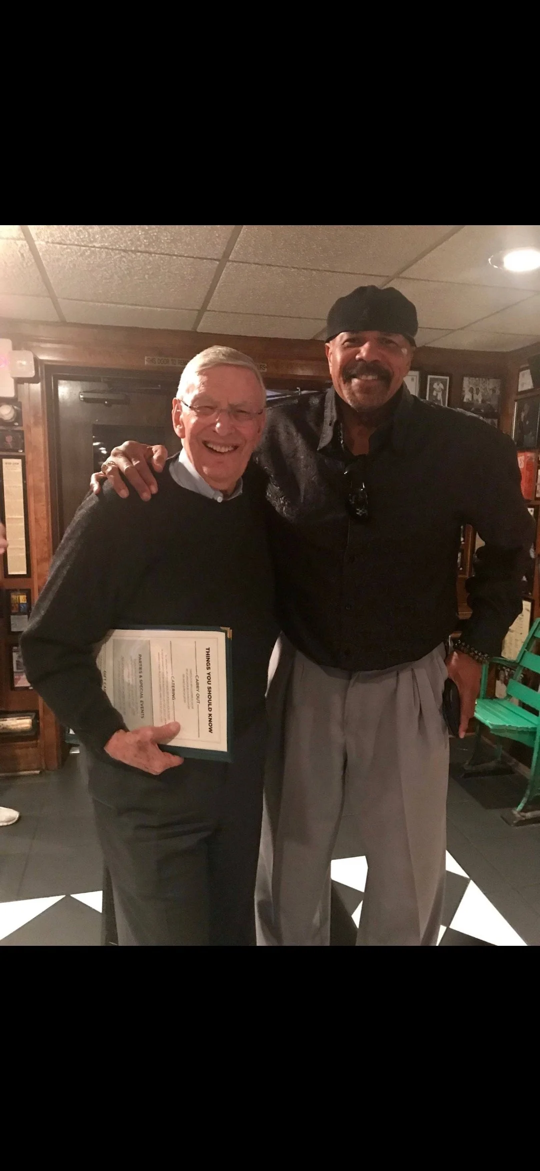 MLB Commissioner Bud Selig at Don and Charley's.