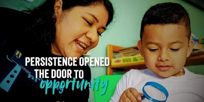 Persistence Opened the Door to Opportunity