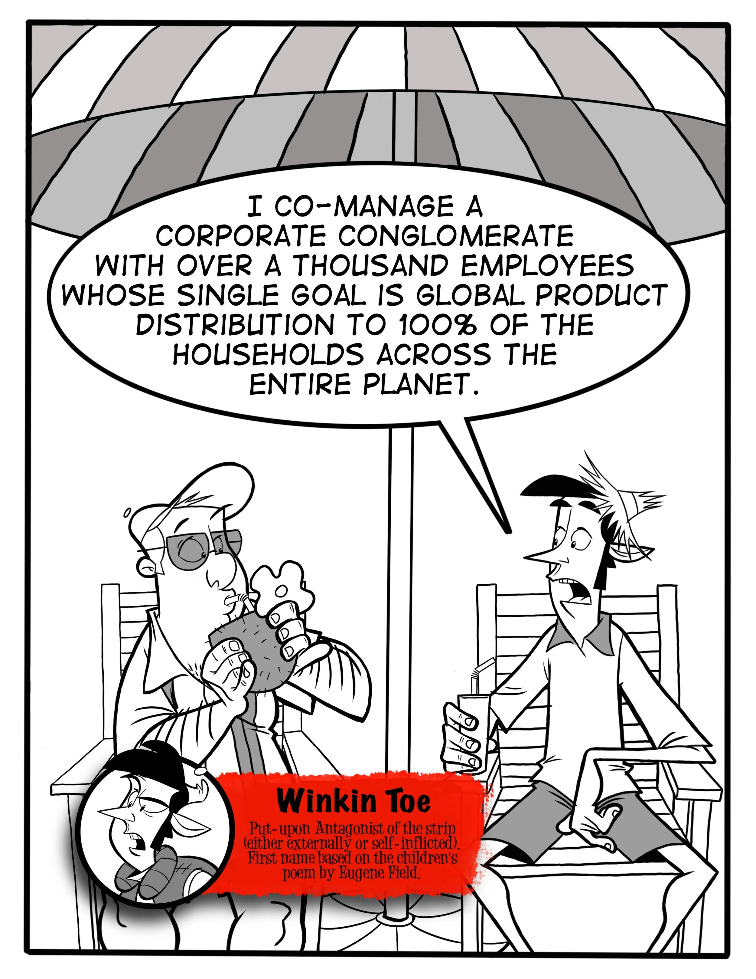 Strip 154 - Main Characters