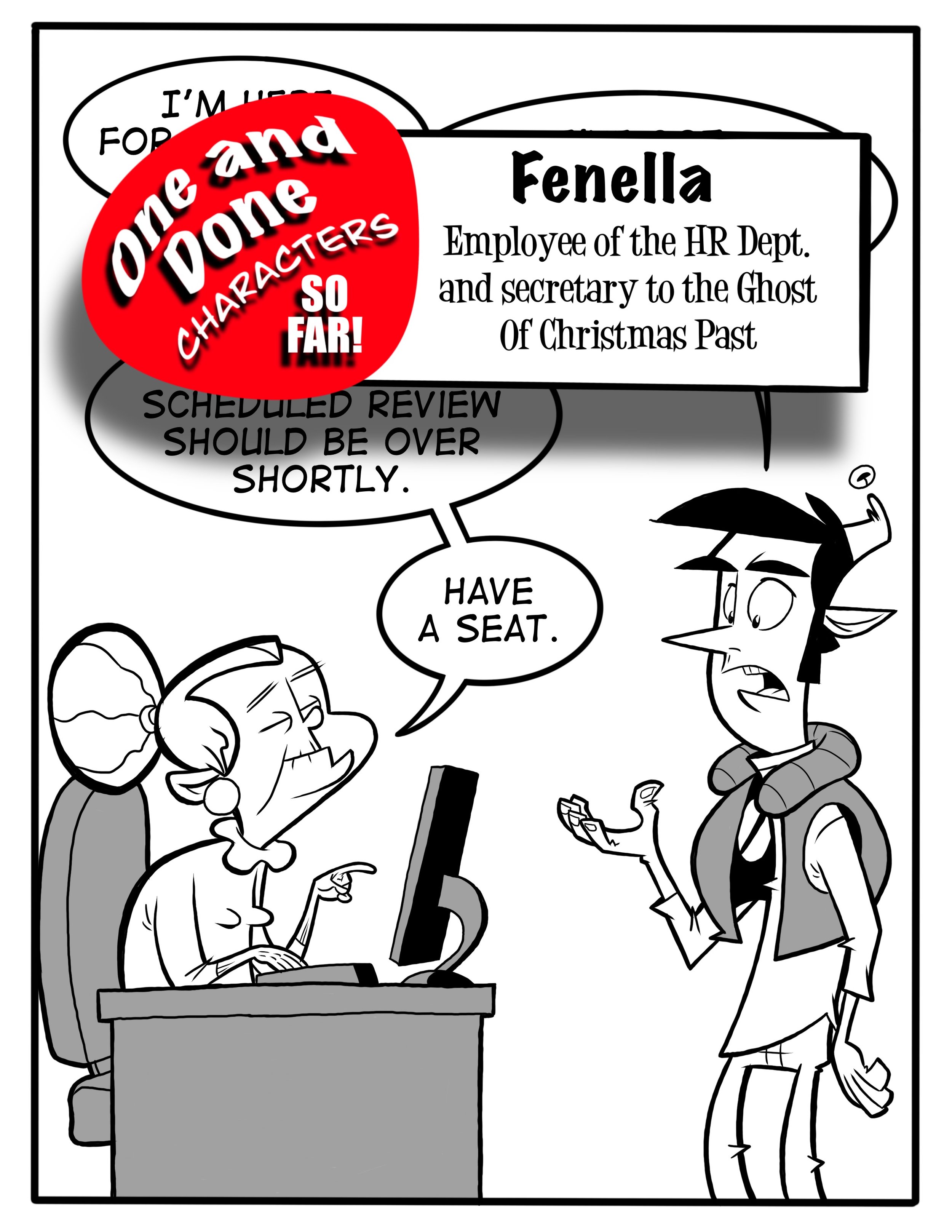 Strip 155 - One and Done Characters