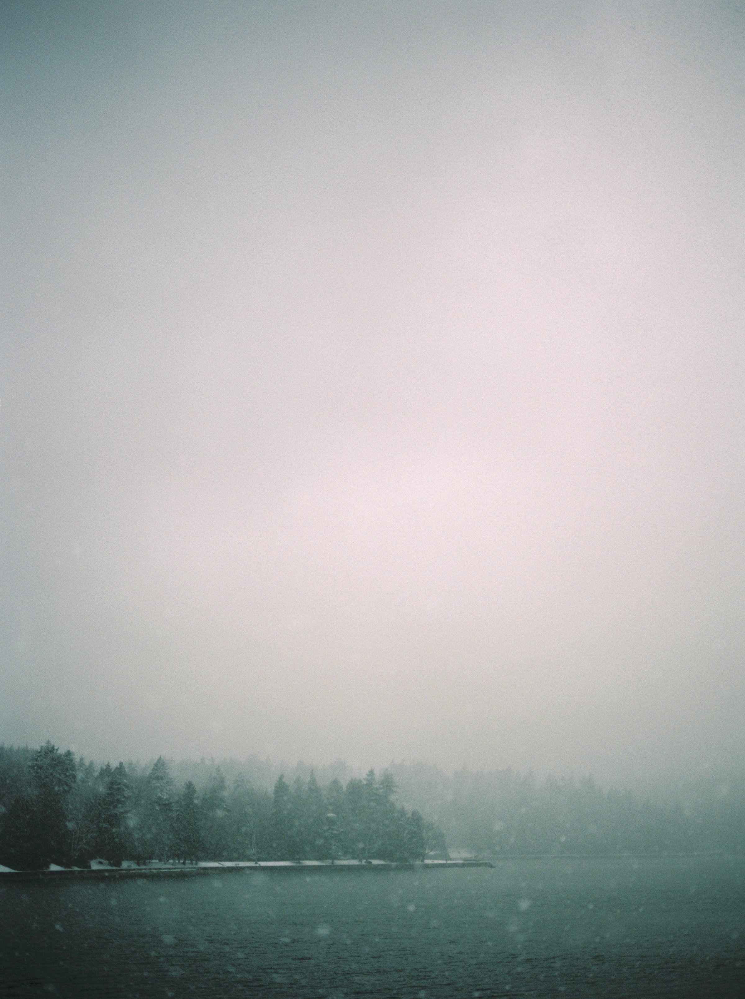 Wintery day on the water