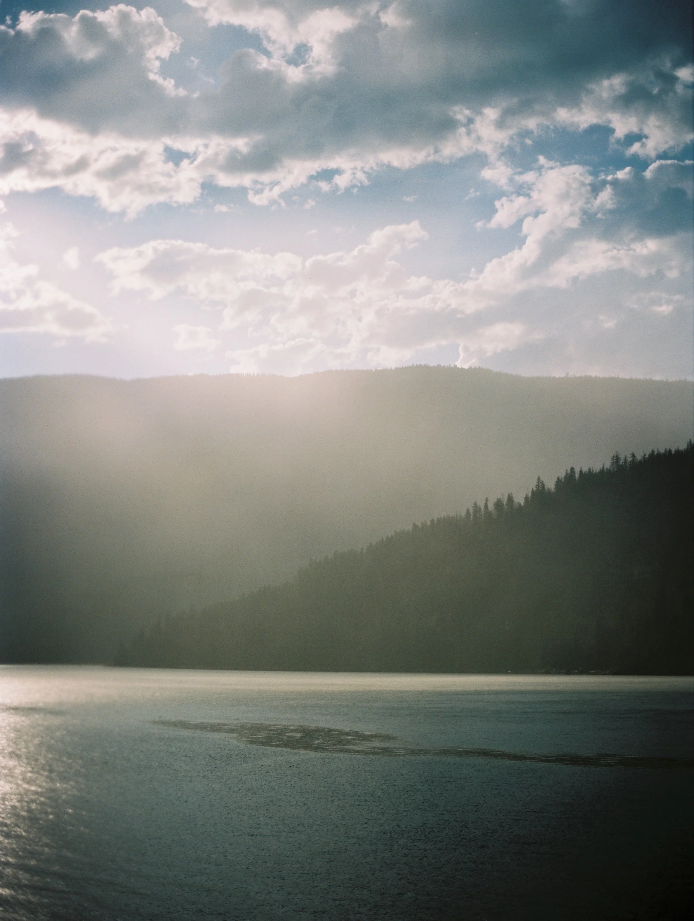 Sunrise in the mountains