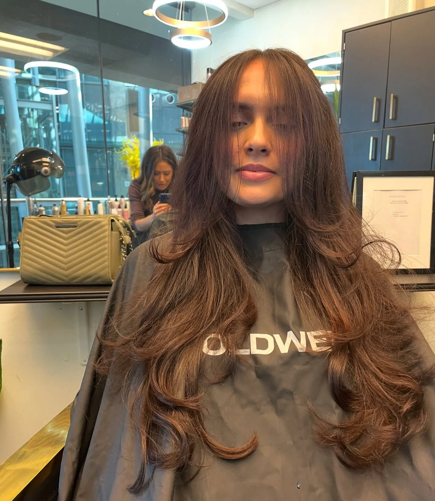 Her first cut in 3 years!! @bendicionsalon