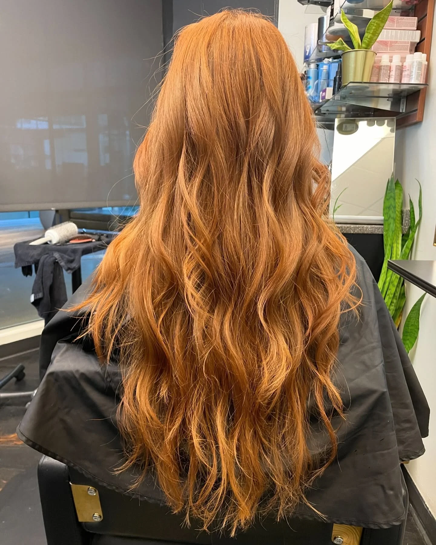 No filters just beautiful hair. On my beautiful Client! @bendicionsalon