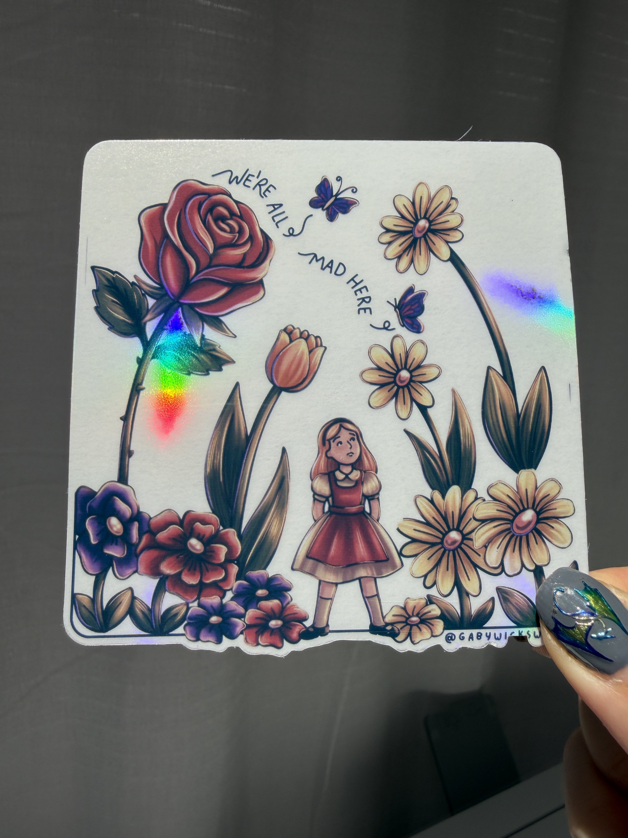 In the garden Transparent Holo