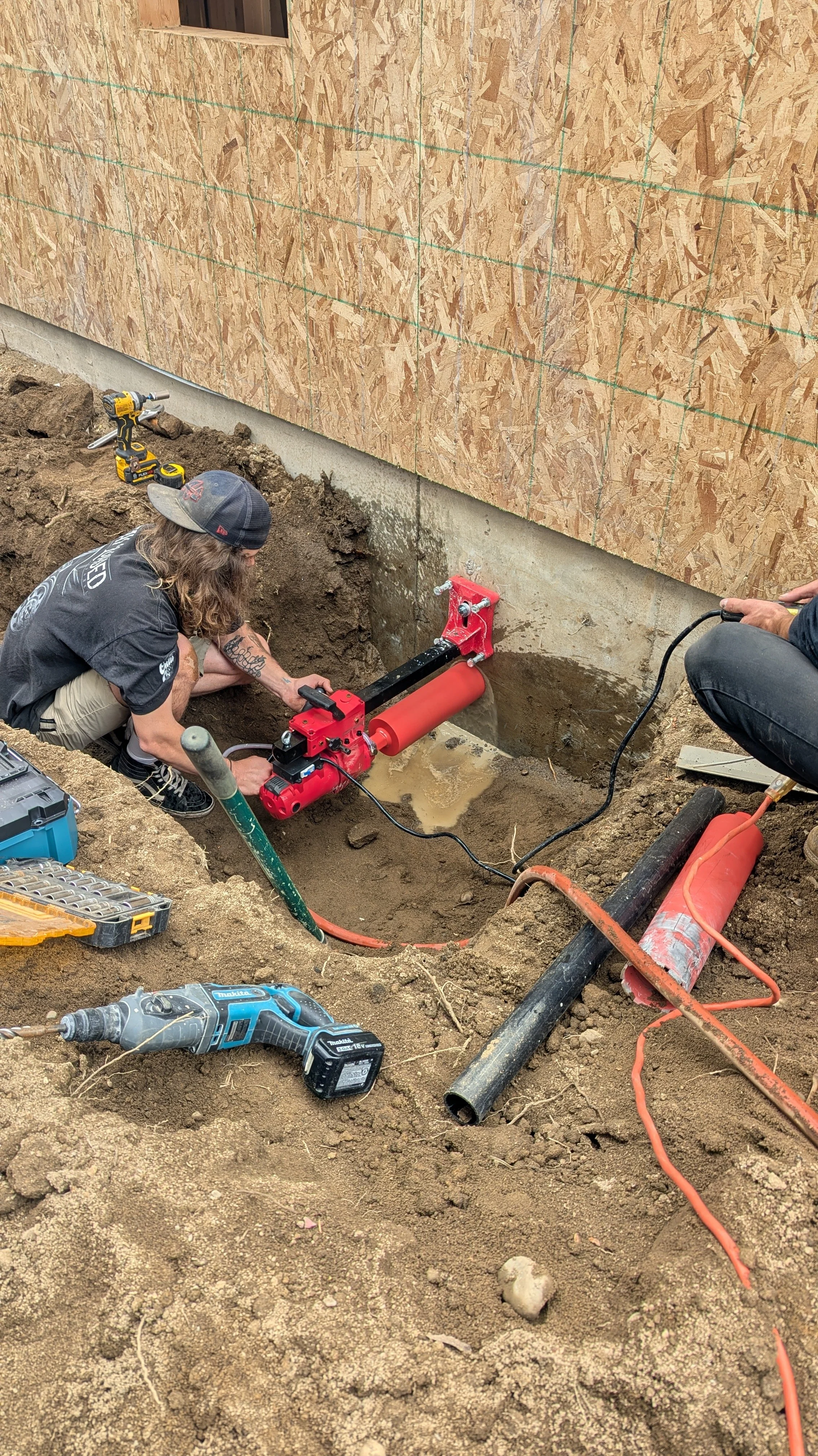 Core drilling, concrete cutting