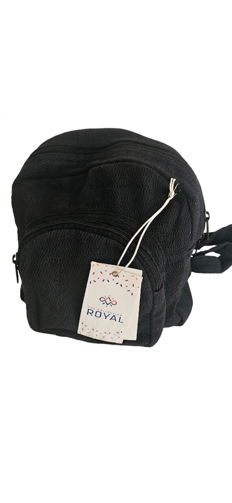Mini Royal Hemp Cotton Backpack