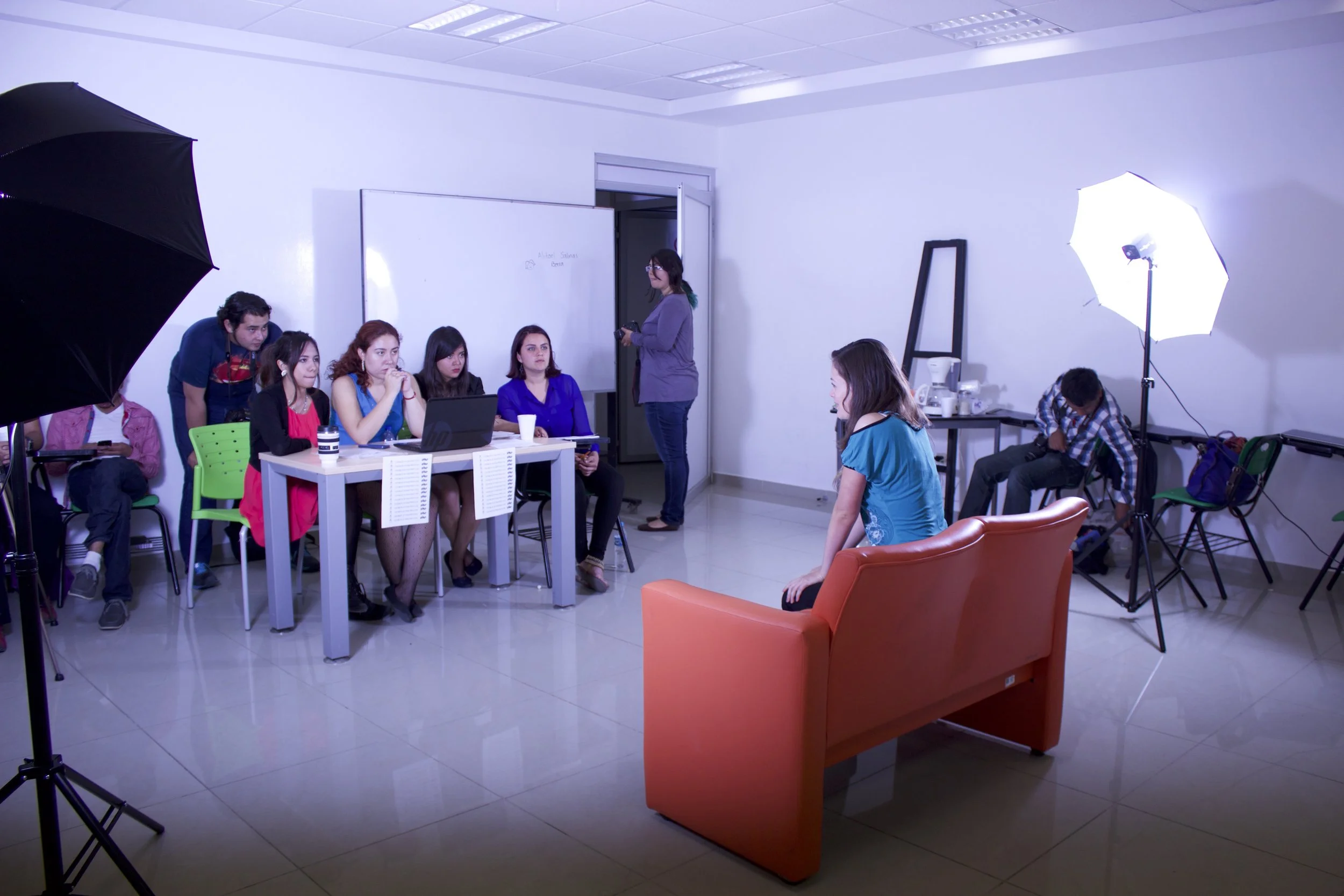 Institutional work - Film School Photoshoot for University website, 2014