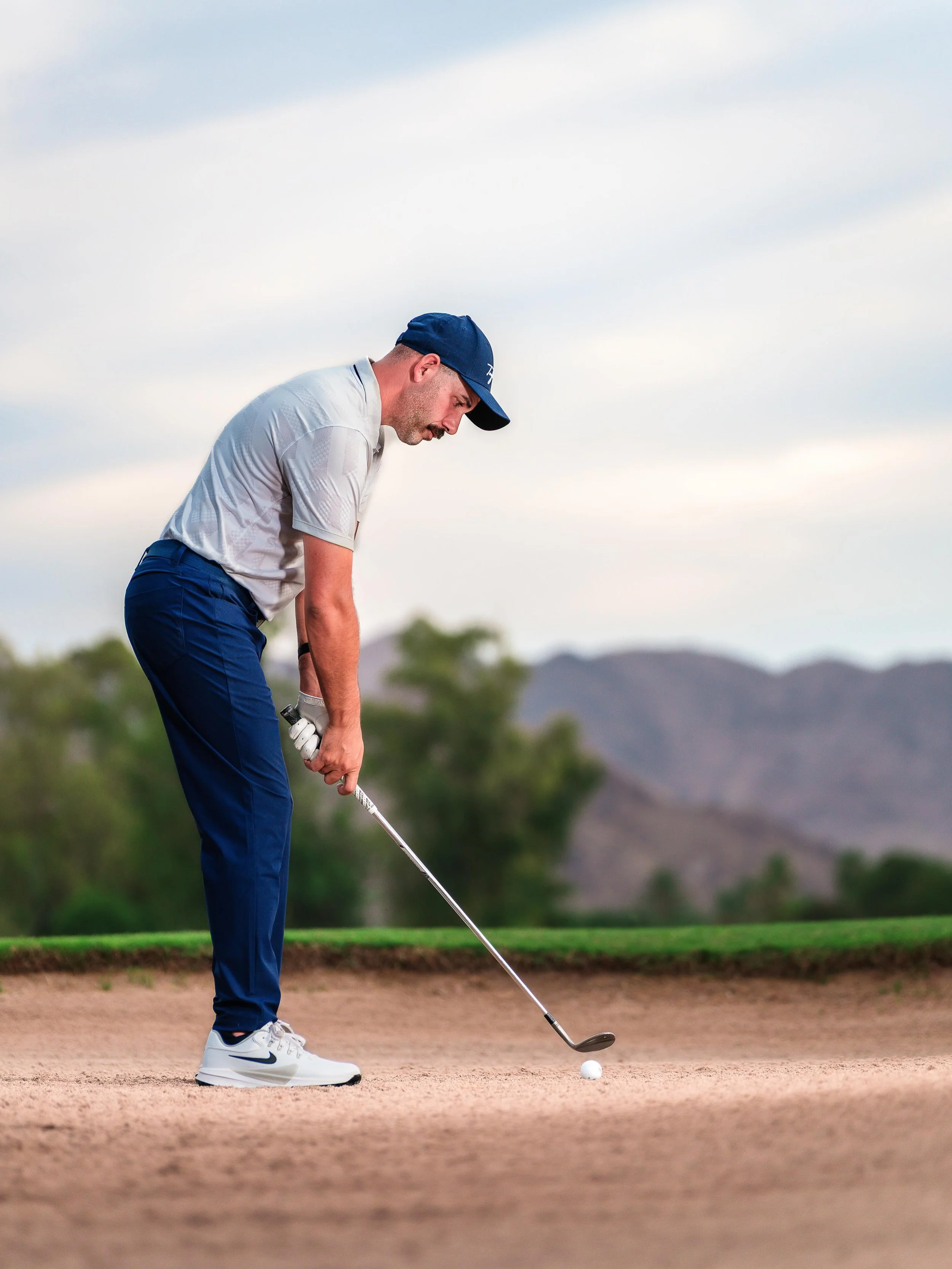 Setup. Strike. Send it. ⛳️

Bunkers aren&rsquo;t the enemy once you know what you&rsquo;re doing.

Big thanks to Ashley Durham for these &mdash; she shot a full set that&rsquo;s now live on the new site! Link in bio to check it out and book your less
