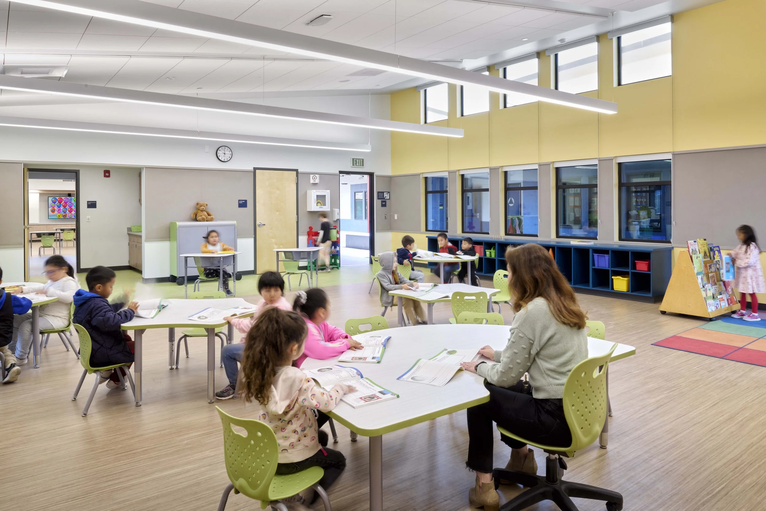 Completed MFP Project: Allen Elementary Kindergarten (Courtesy of HY Architects)