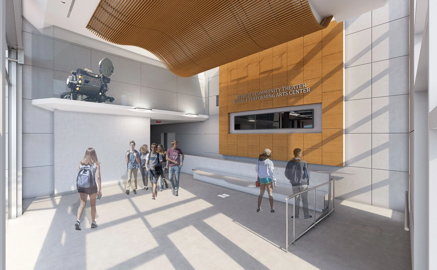 Completed MFP Project - Berkeley Community Theater (Courtesy CAW Architects)