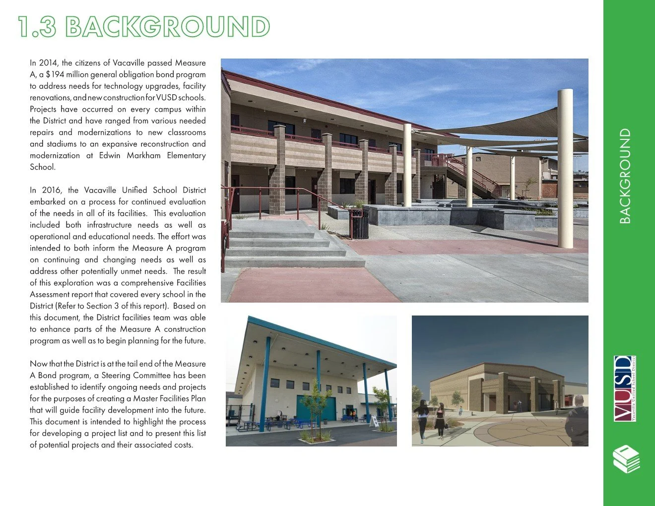Master Facilities Plan Excerpt