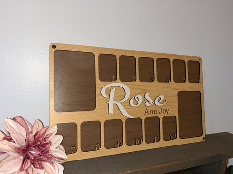 Custom School Years Photo Frame