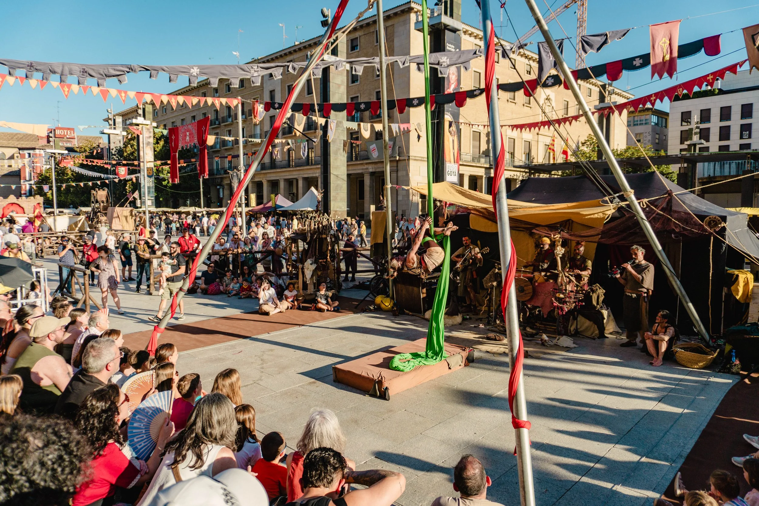 El Mercado Medieval de las tres culturas Zaragoza reunió a +142MIL personas