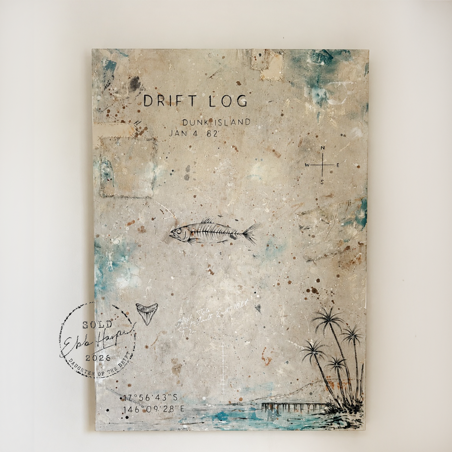 Original Artwork - Dunk Island 82' (SOLD)