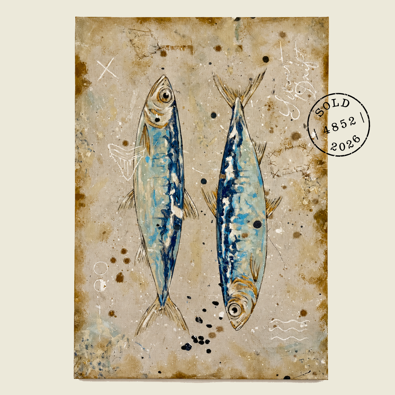 Original Artwork - Silver Drift (SOLD)