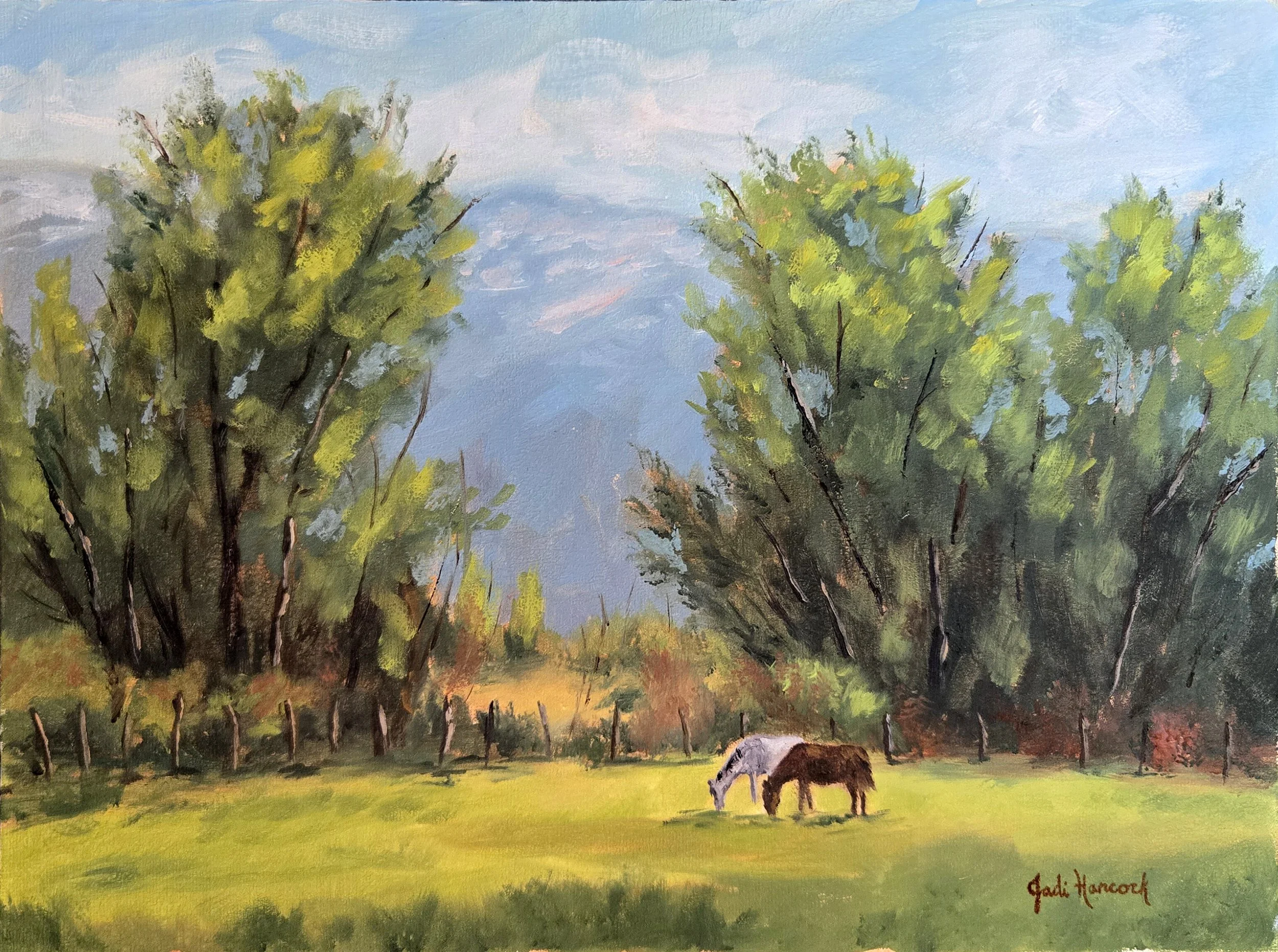 A Quiet Afternoon (9x12)