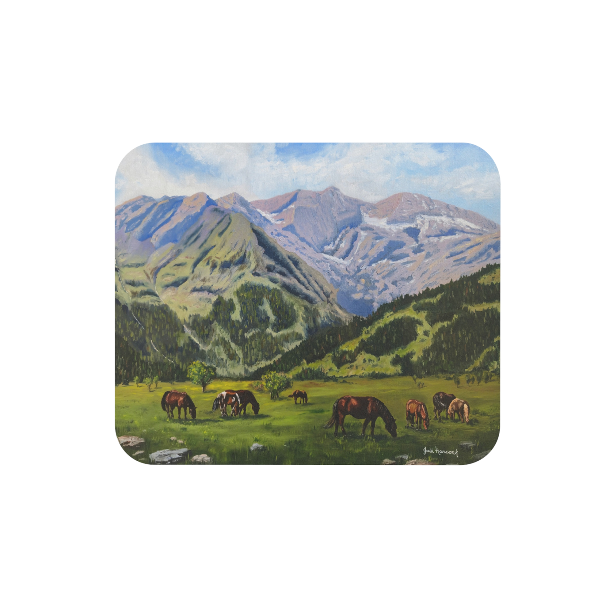 "Beneath the High Country" Mouse Pad