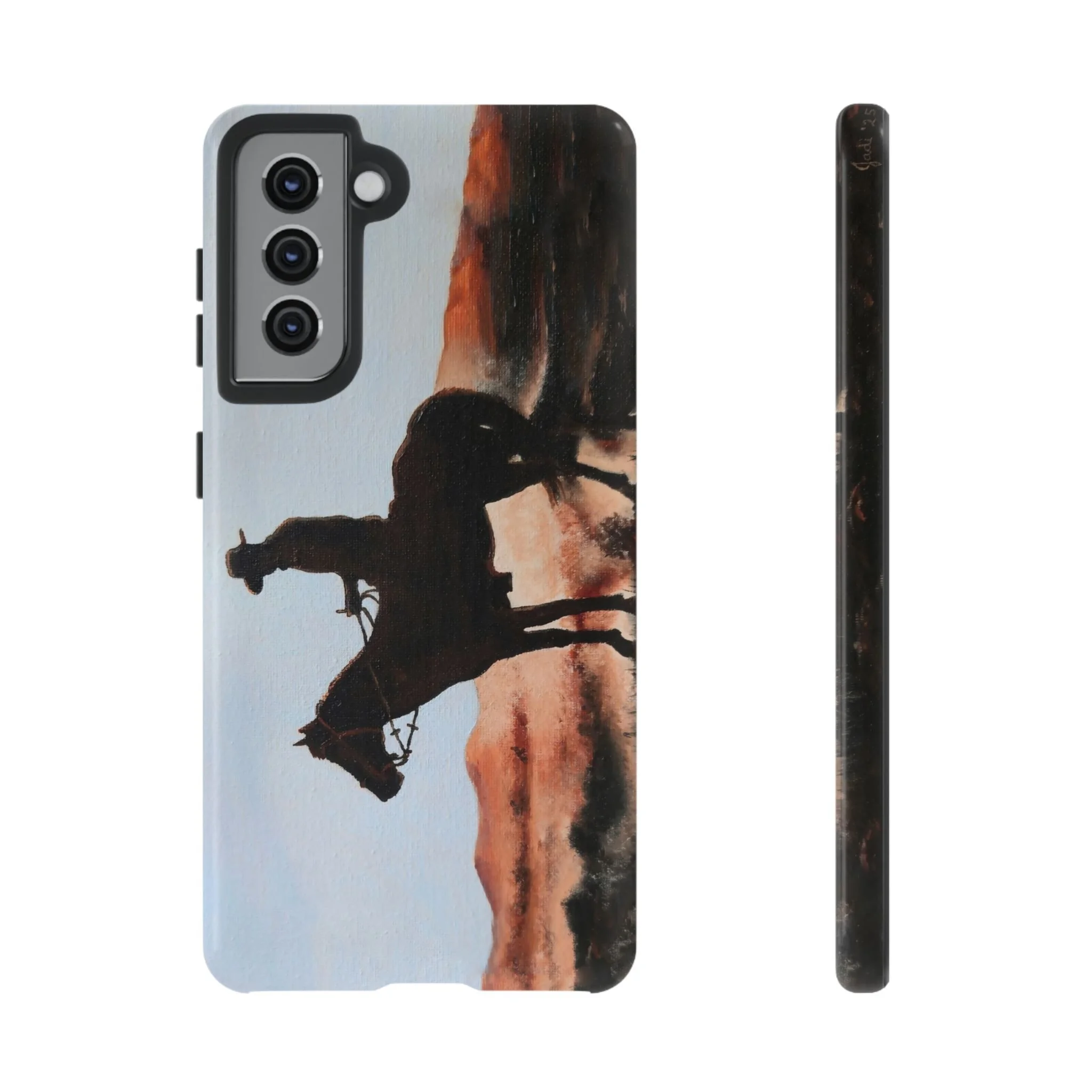 Front and Side, Samsung Galaxy S21, Glossy.jpg