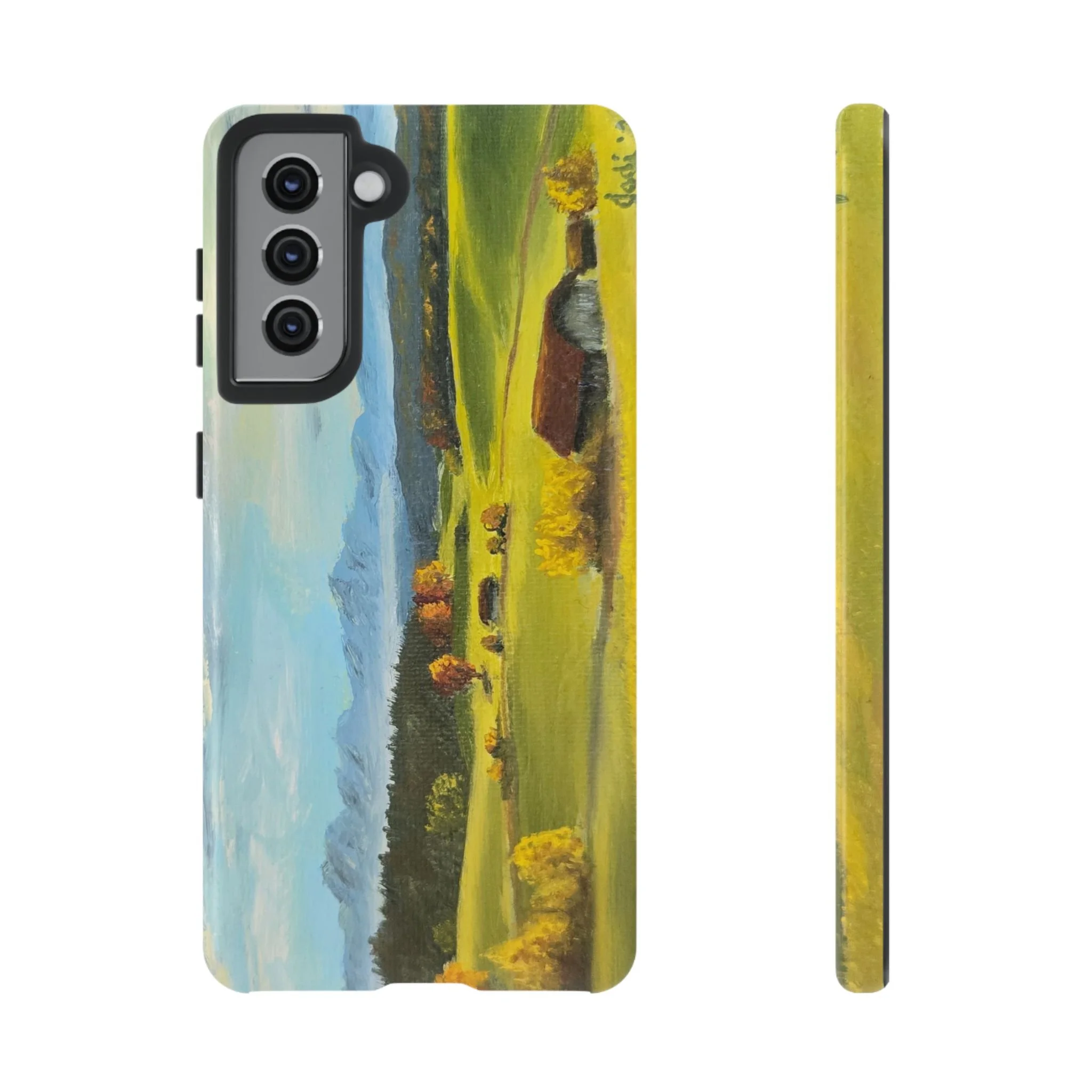 Front and Side, Samsung Galaxy S21, Glossy.jpg