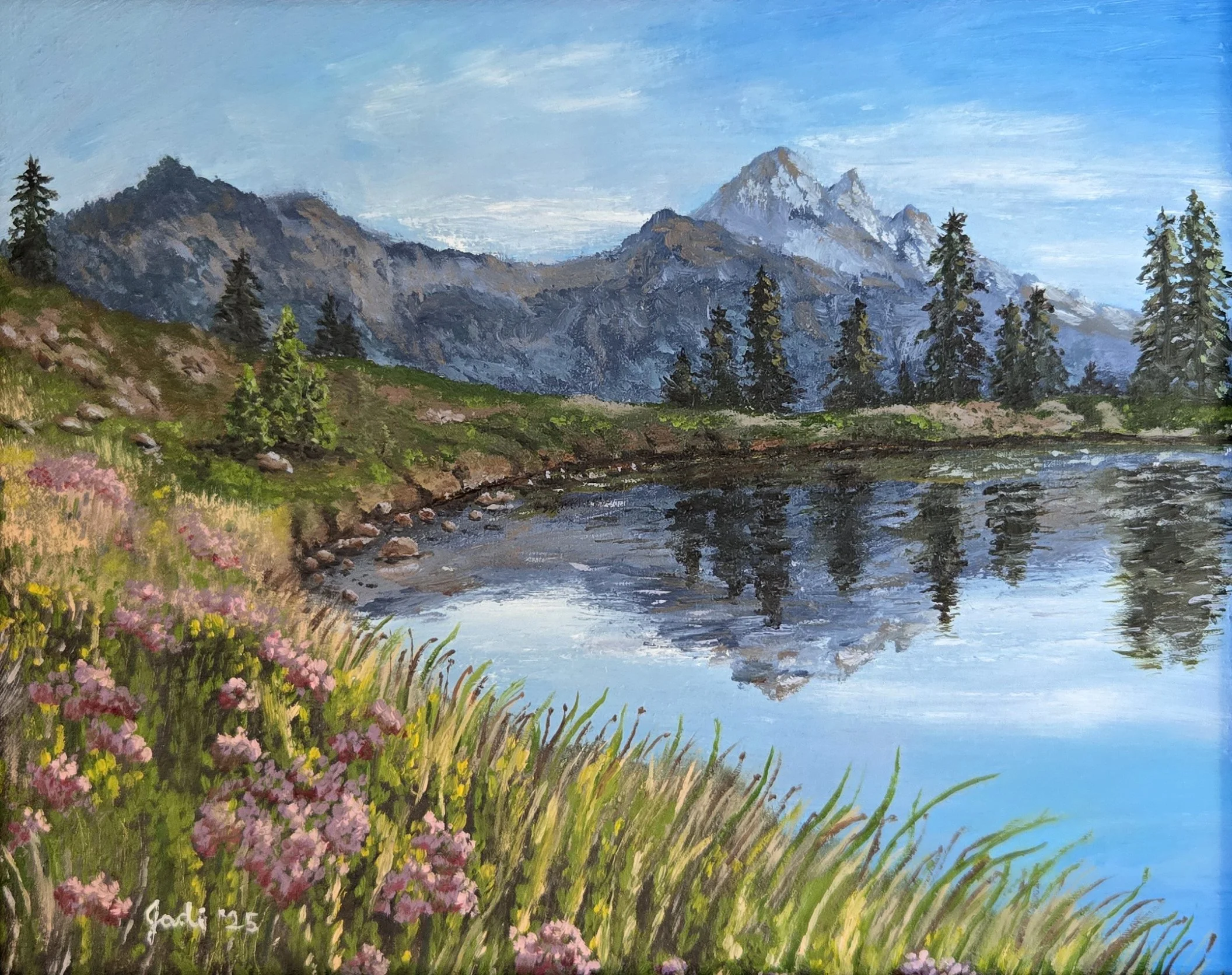 Mountain Lake (8x10)