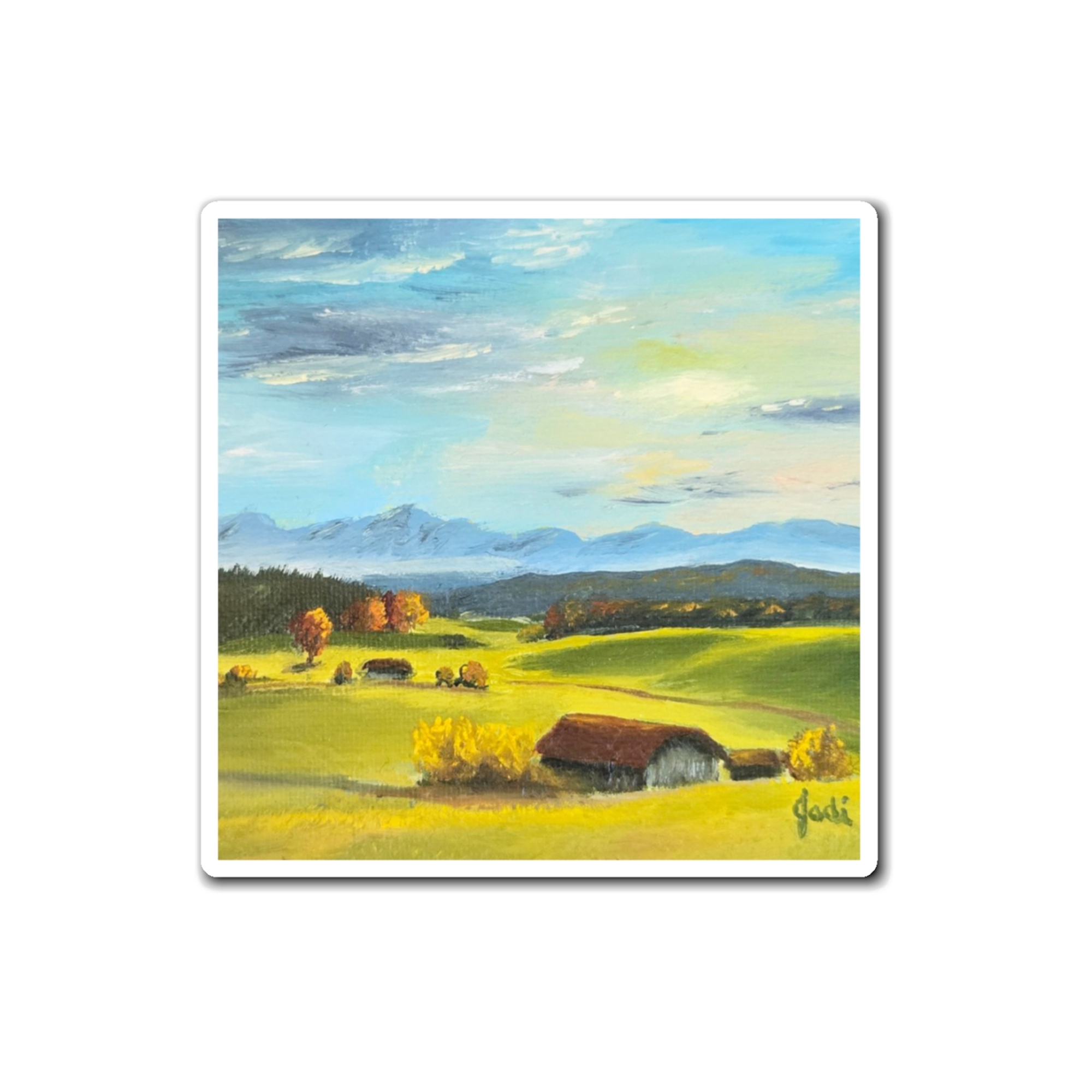 "Valley Light" Magnet